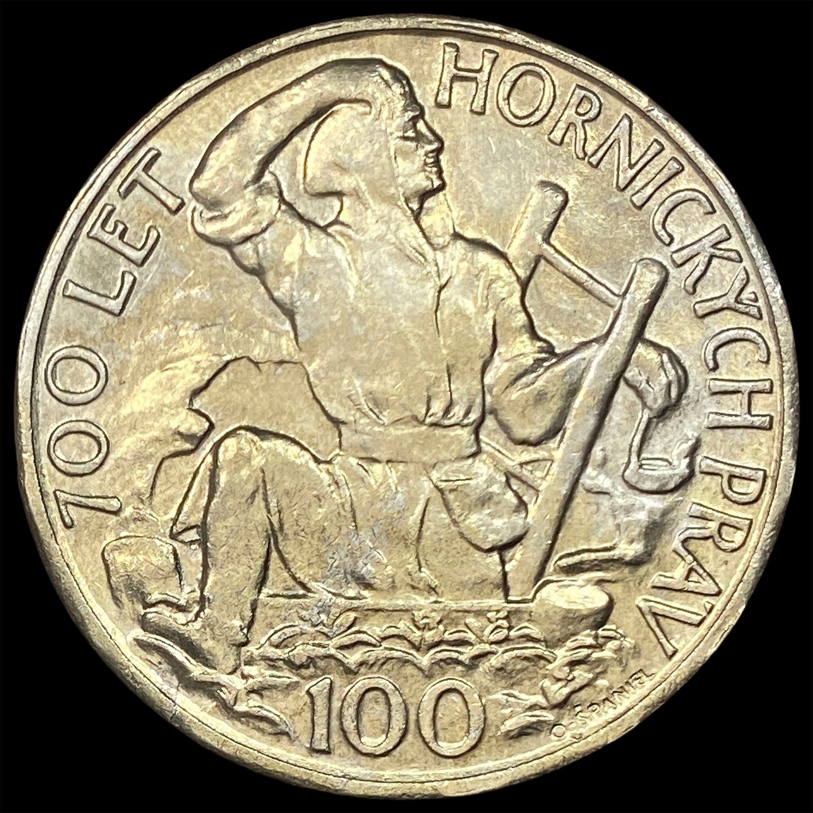 1949 Czechoslovakia Silver 100 Korun UNCIRCULATED: 1949 Czechoslovakia Silver 100 Korun UNCIRCULATED