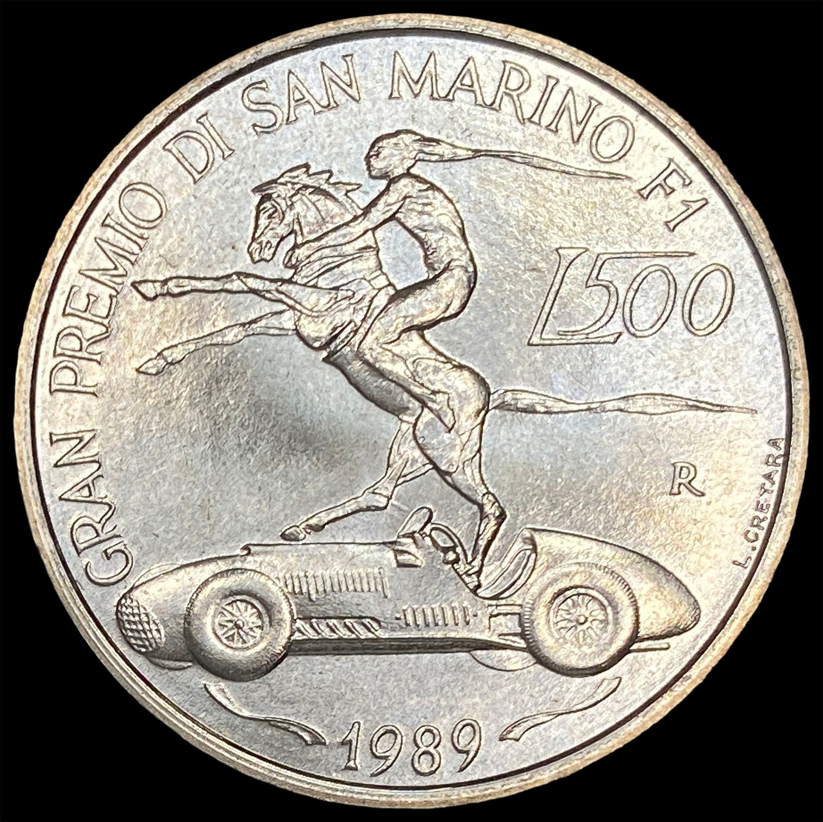 1989 San Marino Silver 500 Lire UNCIRCULATED (1 of 2)