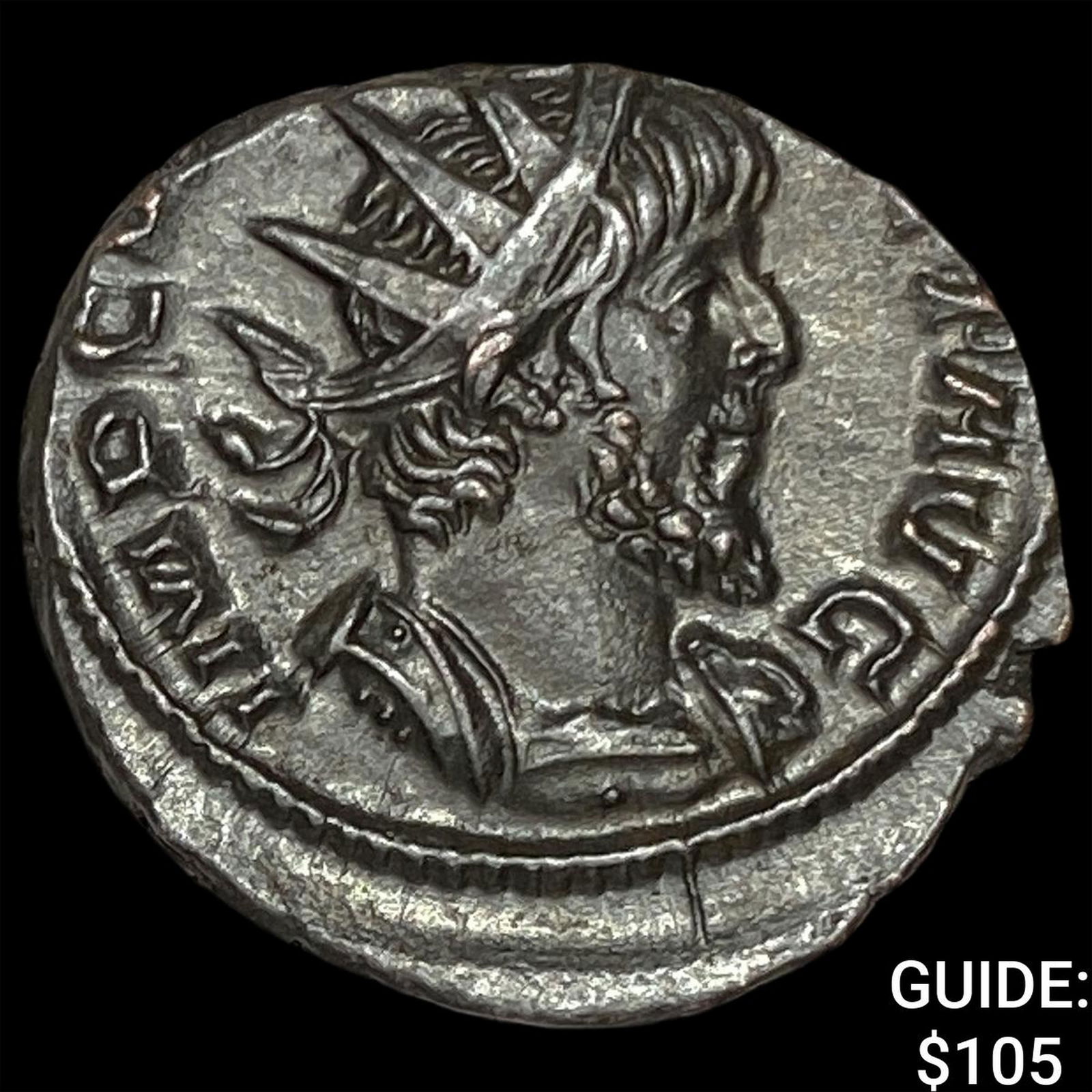 Romano-Gallic Victorinus 269-271 AD Dbl Denarius CHOICE AU (1 of 2)