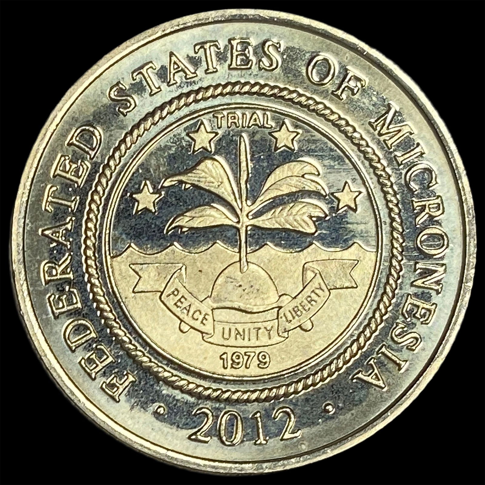 2012 Micronesia 25 Cents UNCIRCULATED (1 of 2)