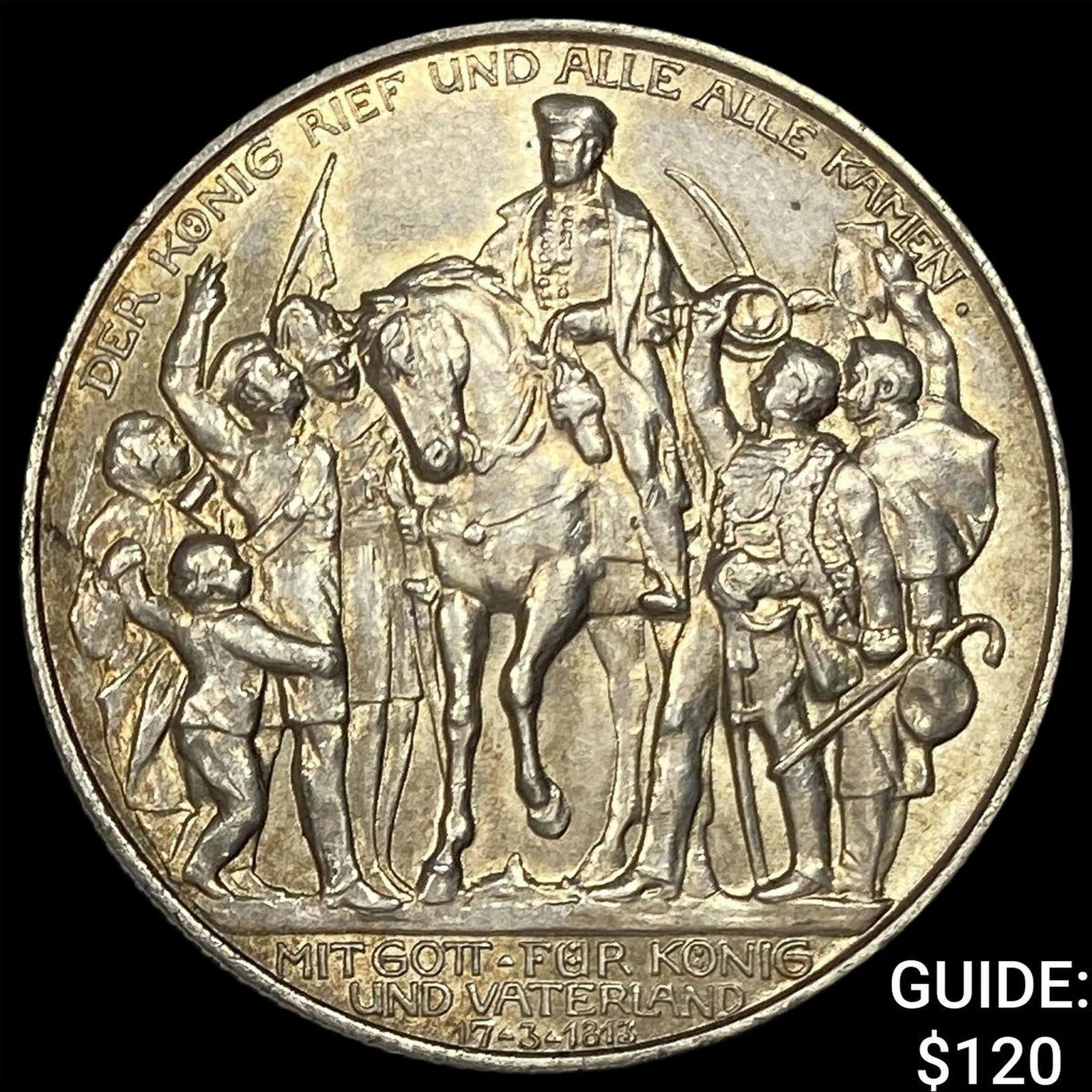 1913 Germany Silver 2 Mark UNCIRCULATED: 1913 Germany Silver 2 Mark UNCIRCULATED