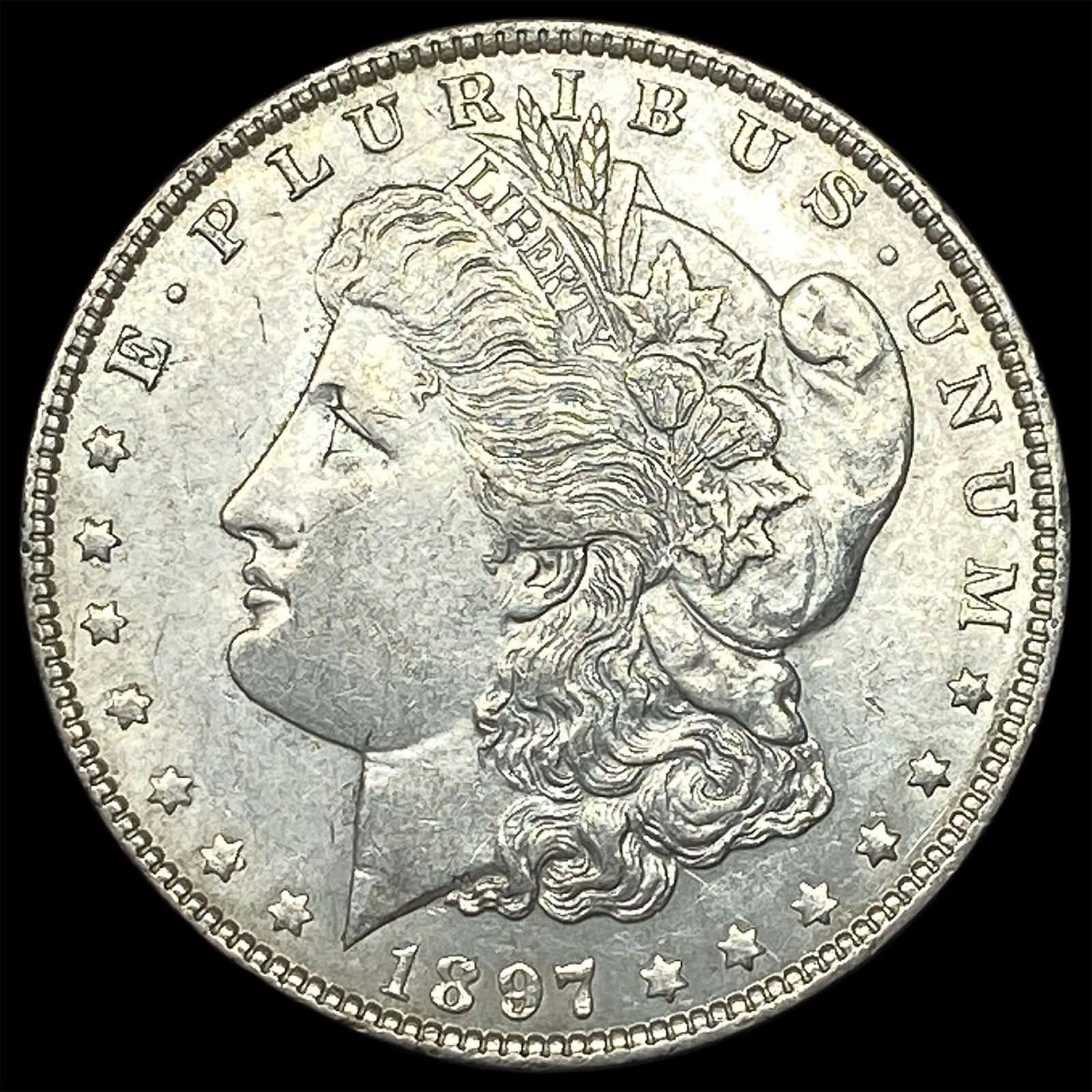 1897 Morgan Silver Dollar UNCIRCULATED: 1897 Morgan Silver Dollar UNCIRCULATED
