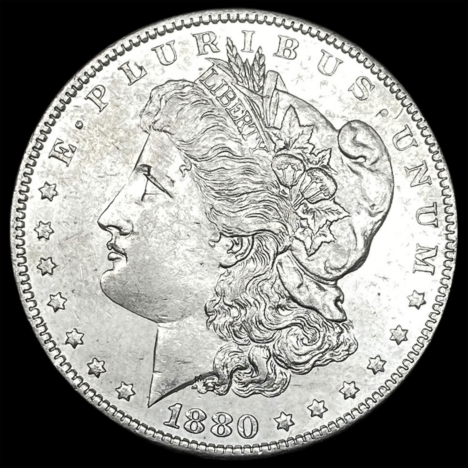 1880 Silver Morgan Dollar HIGH GRADE: 1880 Silver Morgan Dollar HIGH GRADE