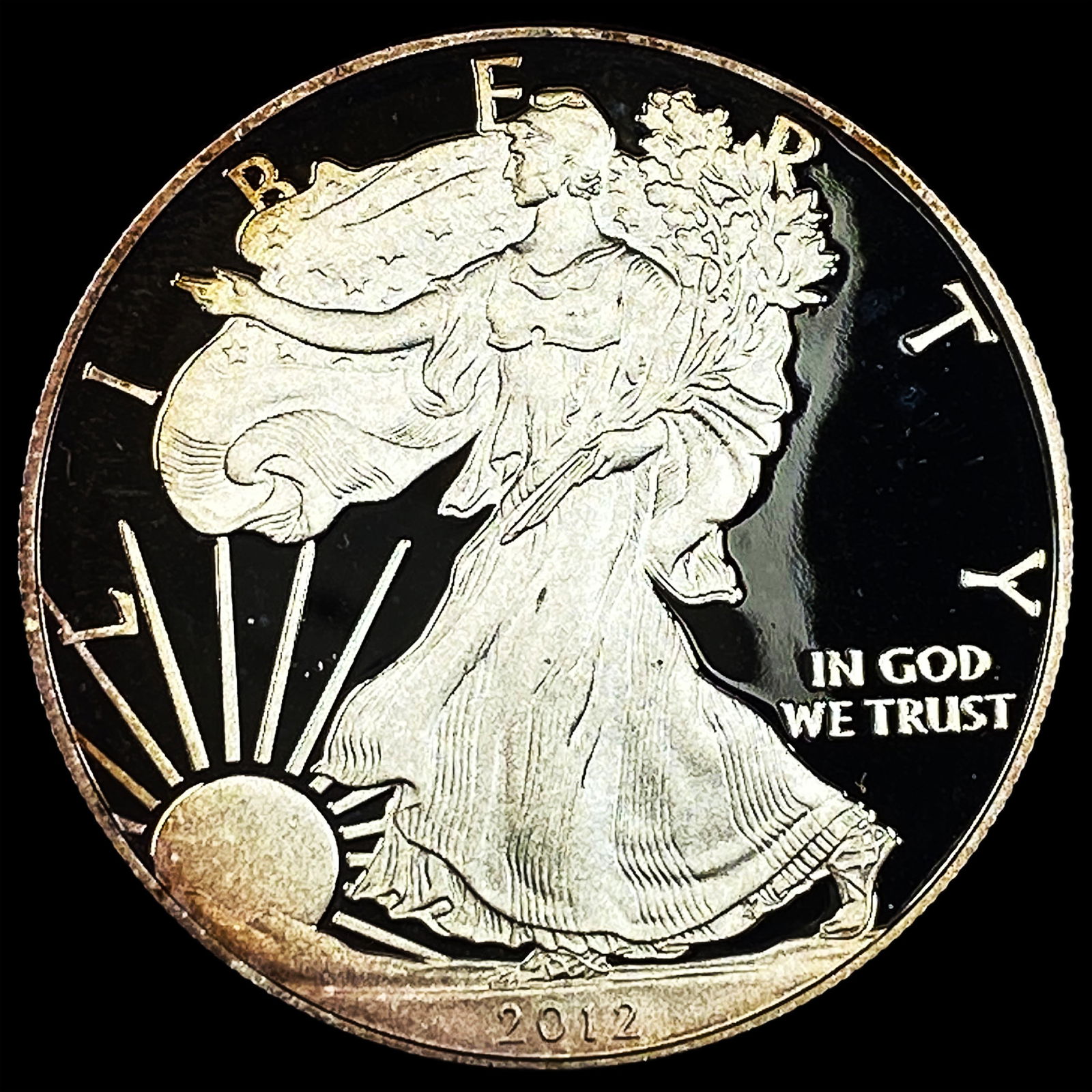 2012-W 1 oz Silver American Eagle Proof CHOICE PROOF (1 of 2)