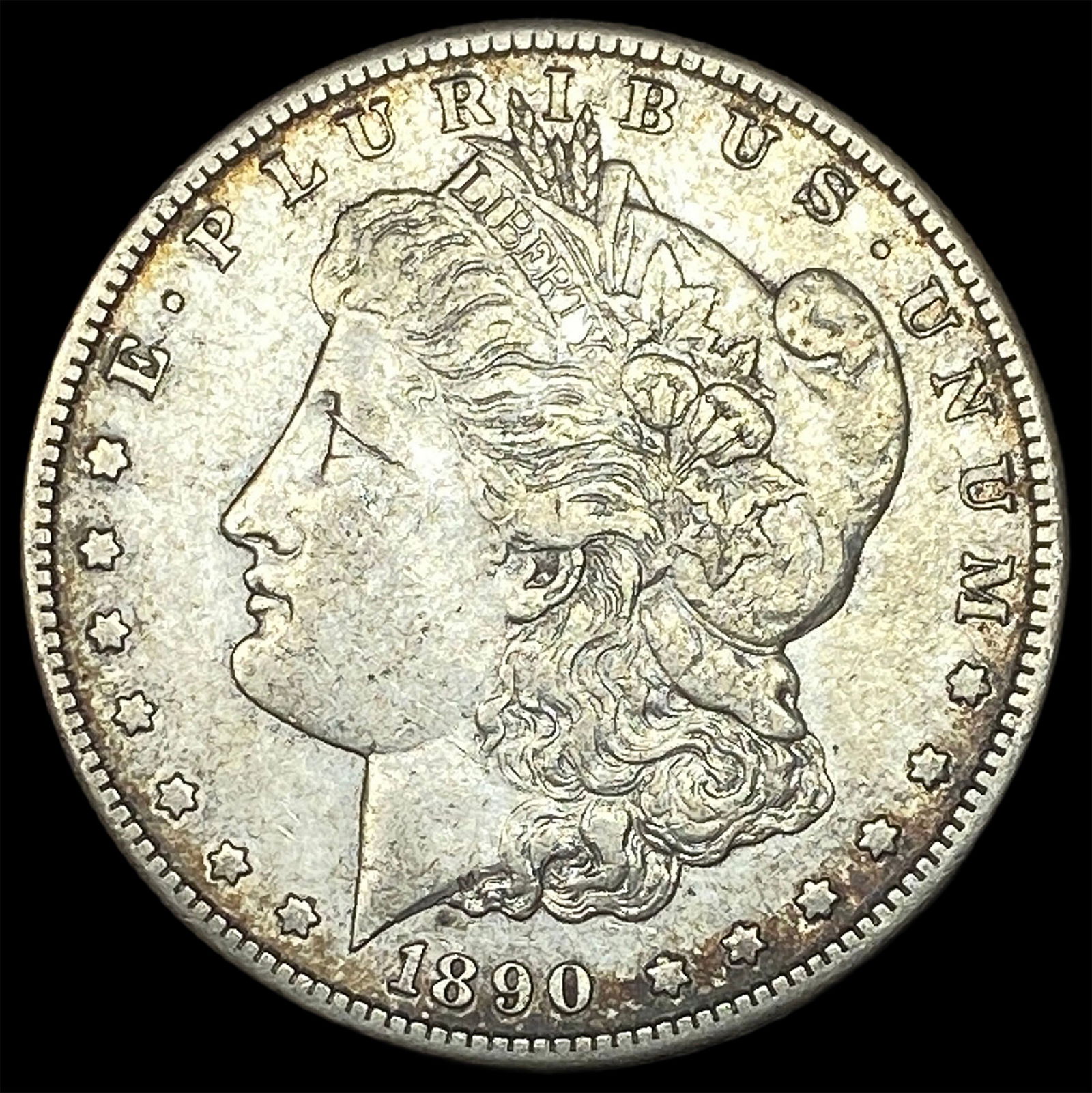 1890-S Silver Morgan Dollar NEARLY UNCIRCULATED: 1890-S Silver Morgan Dollar NEARLY UNCIRCULATED