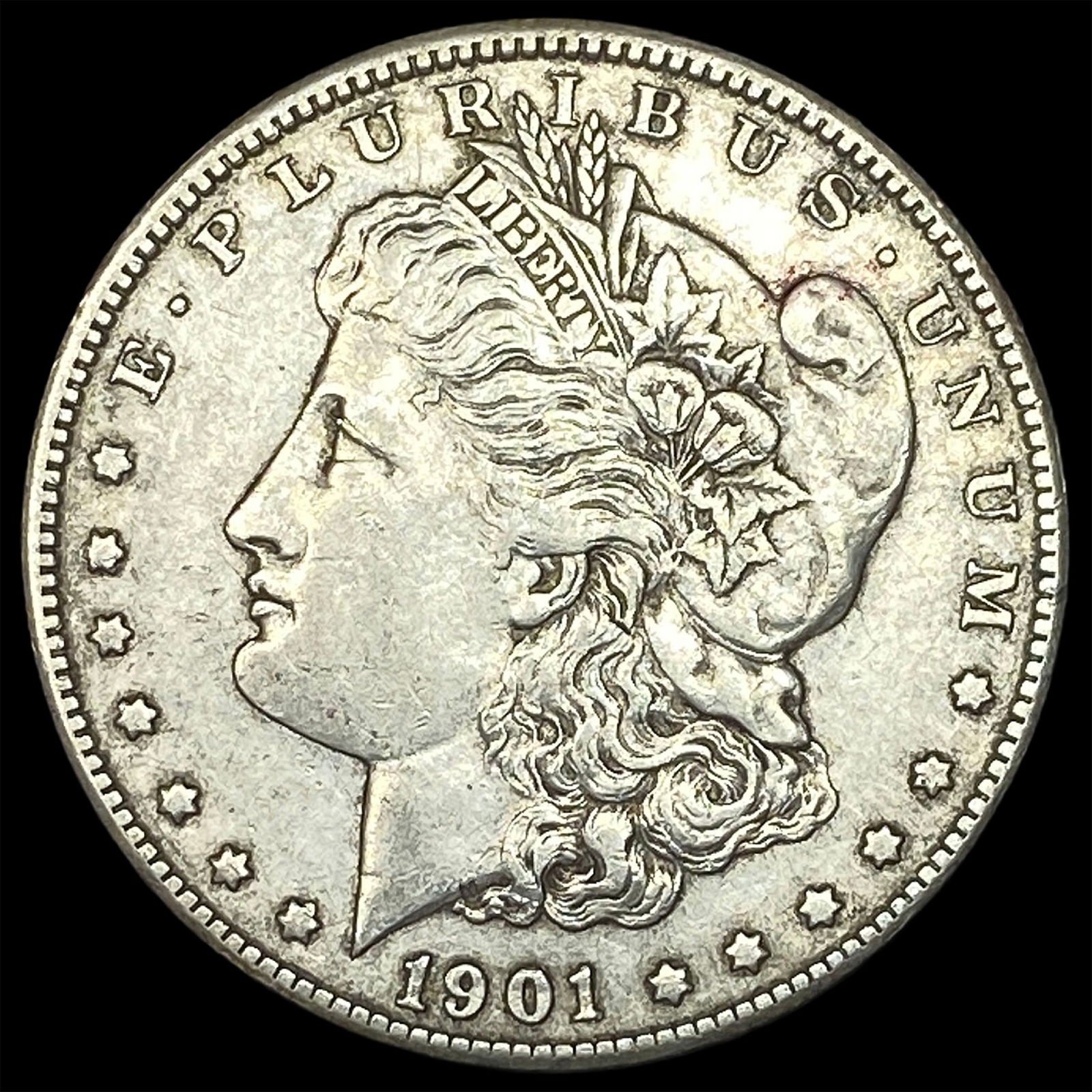 1901-S Silver Morgan Dollar ABOUT UNCIRCULATED (1 of 2)