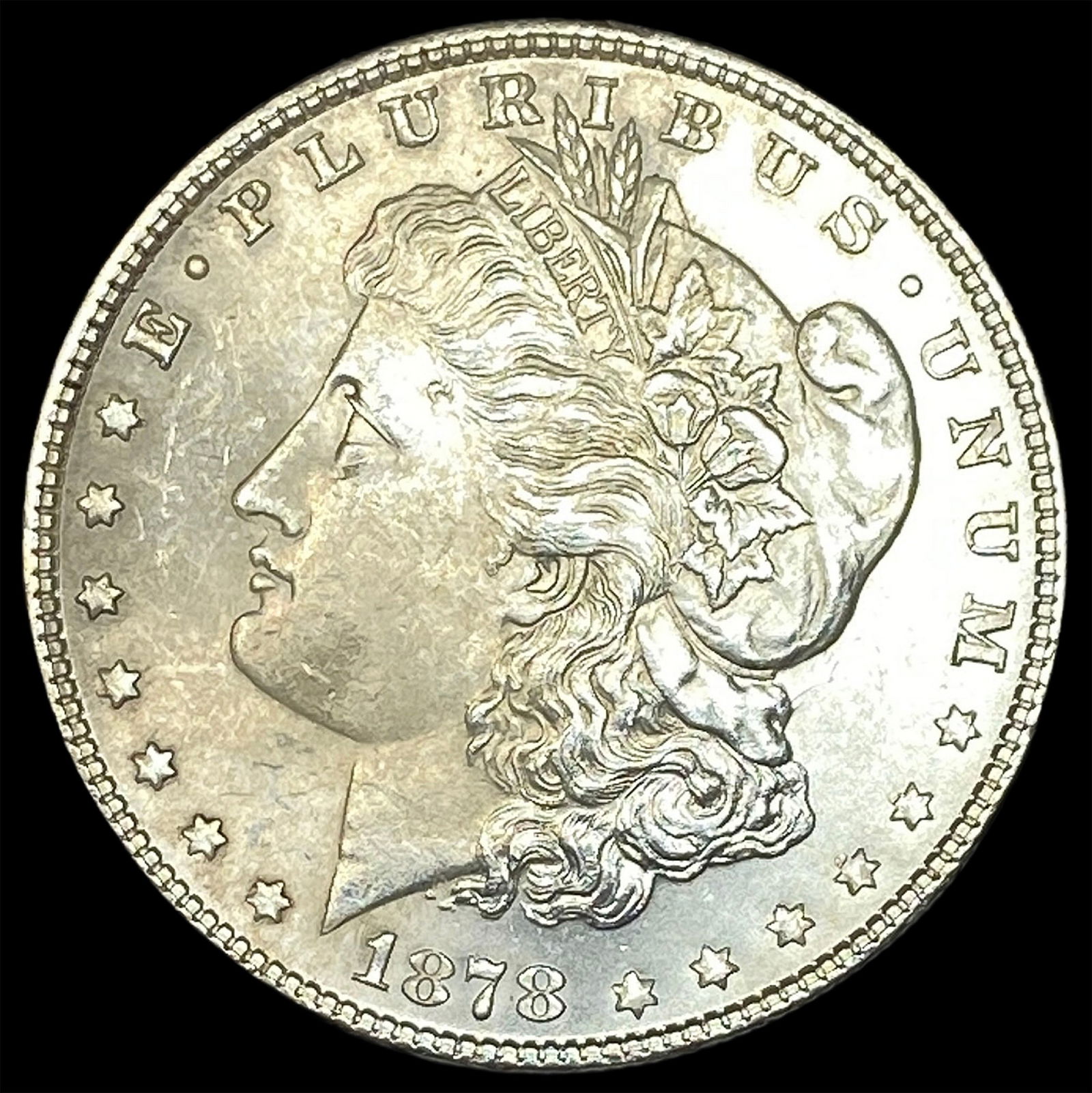 1878 Silver Morgan Dollar UNCIRCULATED: 1878 Silver Morgan Dollar UNCIRCULATED