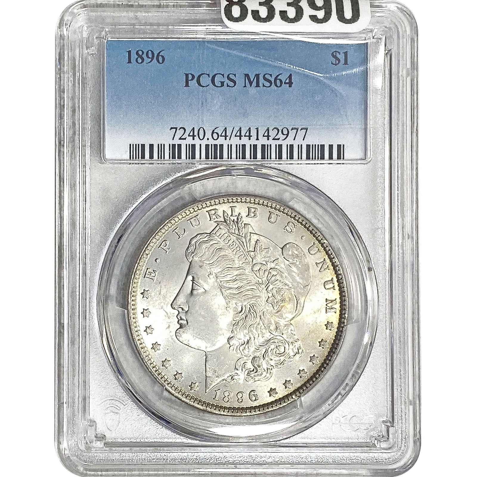 1896 Morgan Silver Dollar PCGS MS64 (1 of 2)