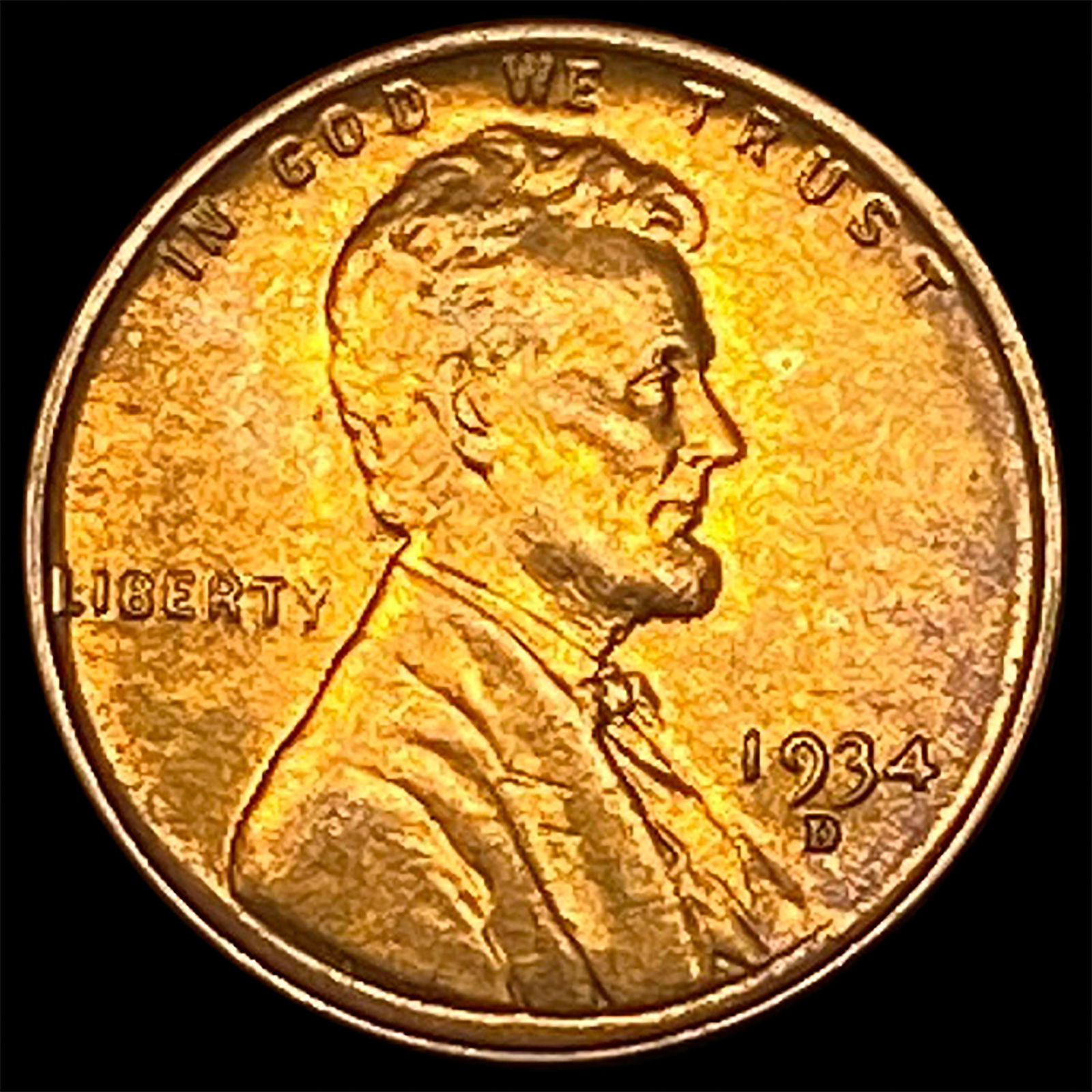 1934-D Lincoln Wheat Cent UNCIRCULATED: 1934-D Lincoln Wheat Cent UNCIRCULATED