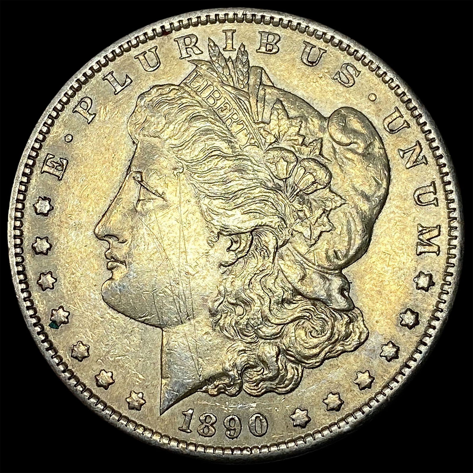 1890-S Silver Morgan Dollar UNCIRCULATED: 1890-S Silver Morgan Dollar UNCIRCULATED
