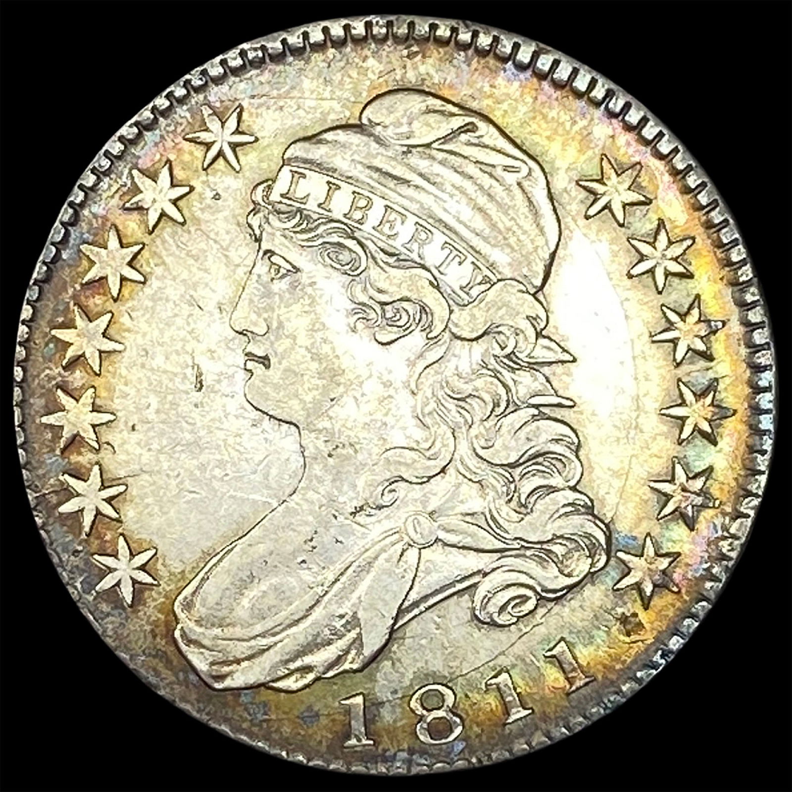 1811 Capped Bust Half Dollar NEARLY UNCIRCULATED (1 of 2)