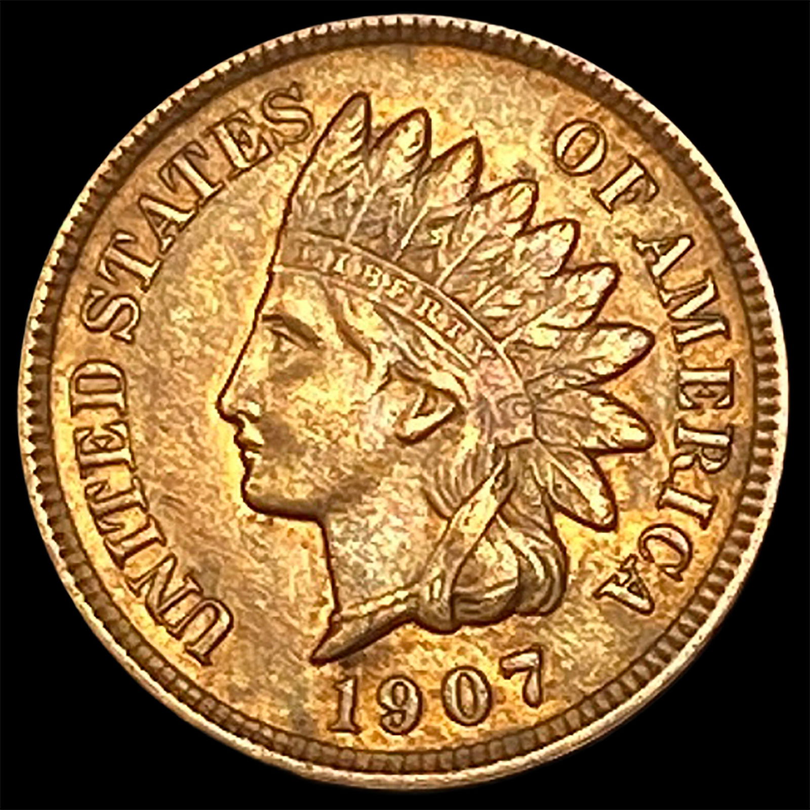 1907 Indian Head Cent UNCIRCULATED (1 of 2)