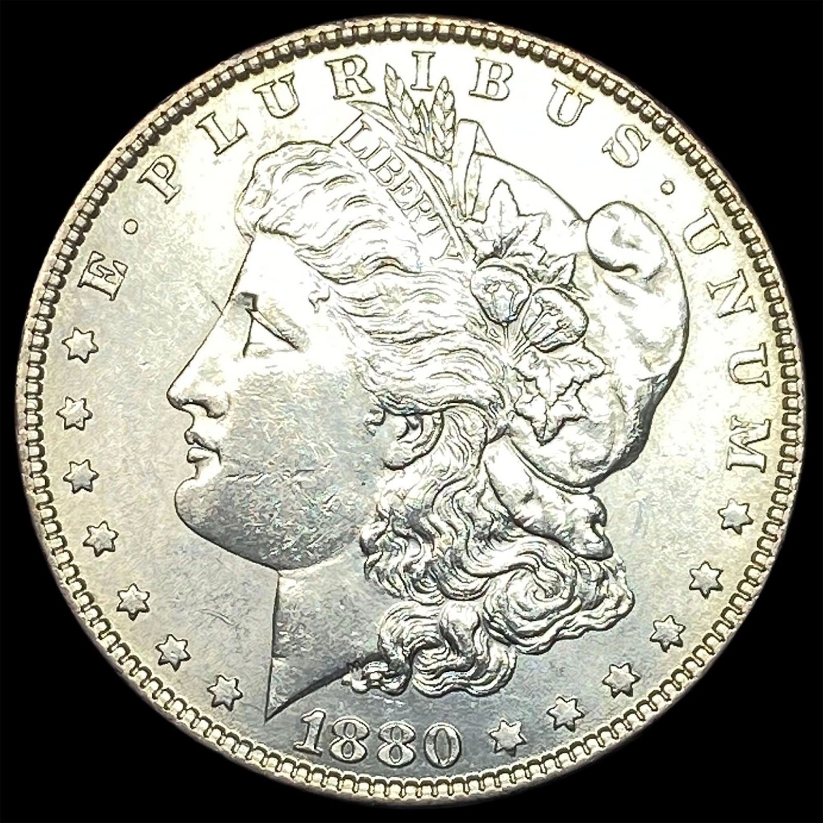 1880-S Silver Morgan Dollar UNCIRCULATED: 1880-S Silver Morgan Dollar UNCIRCULATED