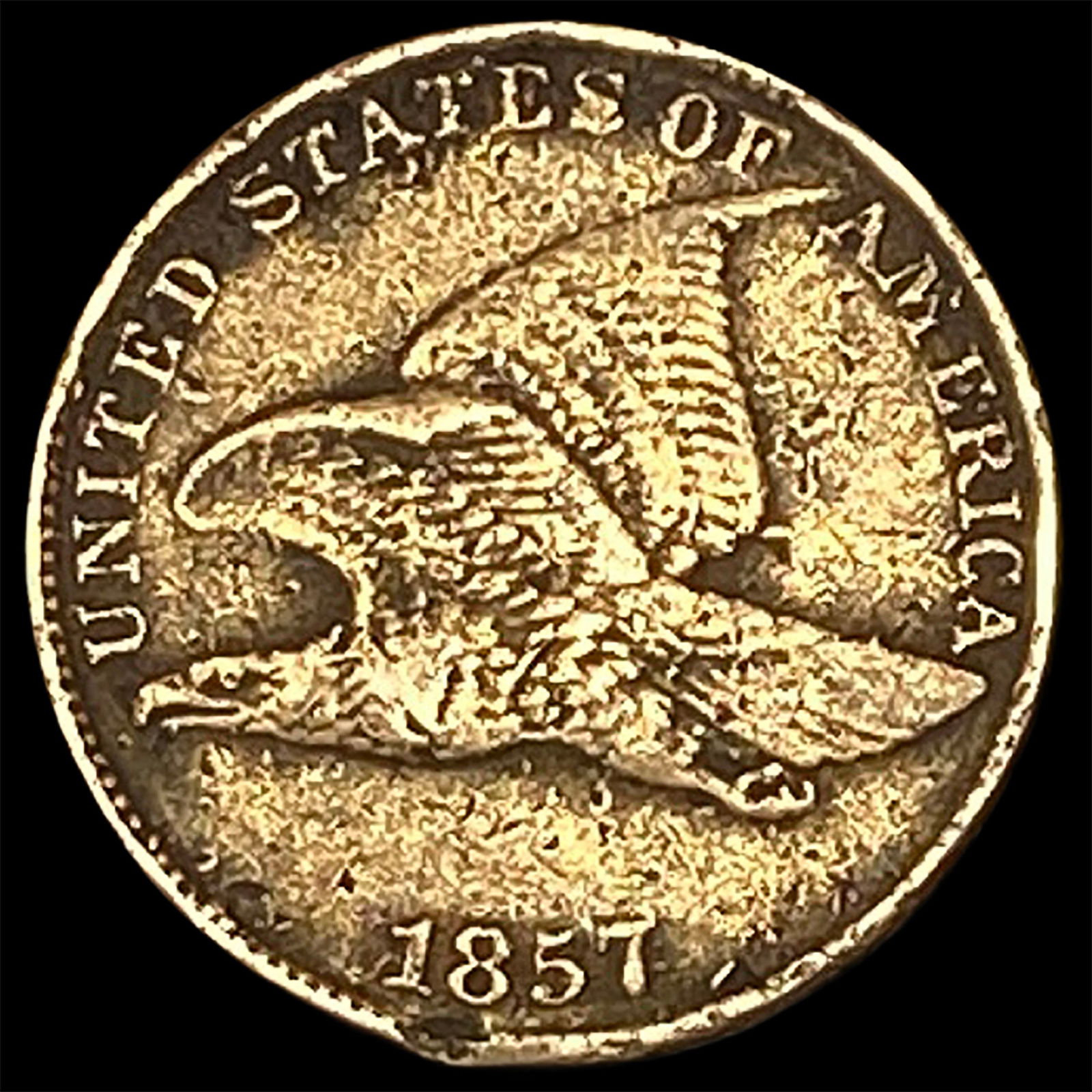 1857 Flying Eagle Cent HIGH GRADE (1 of 2)