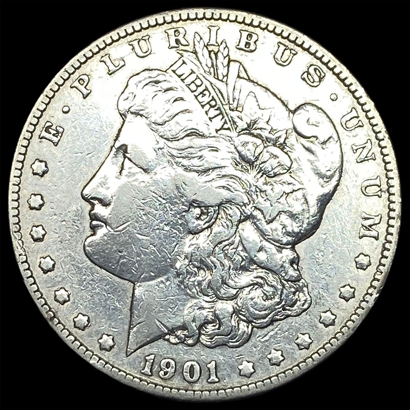 1901 Silver Morgan Dollar HIGH GRADE (1 of 2)