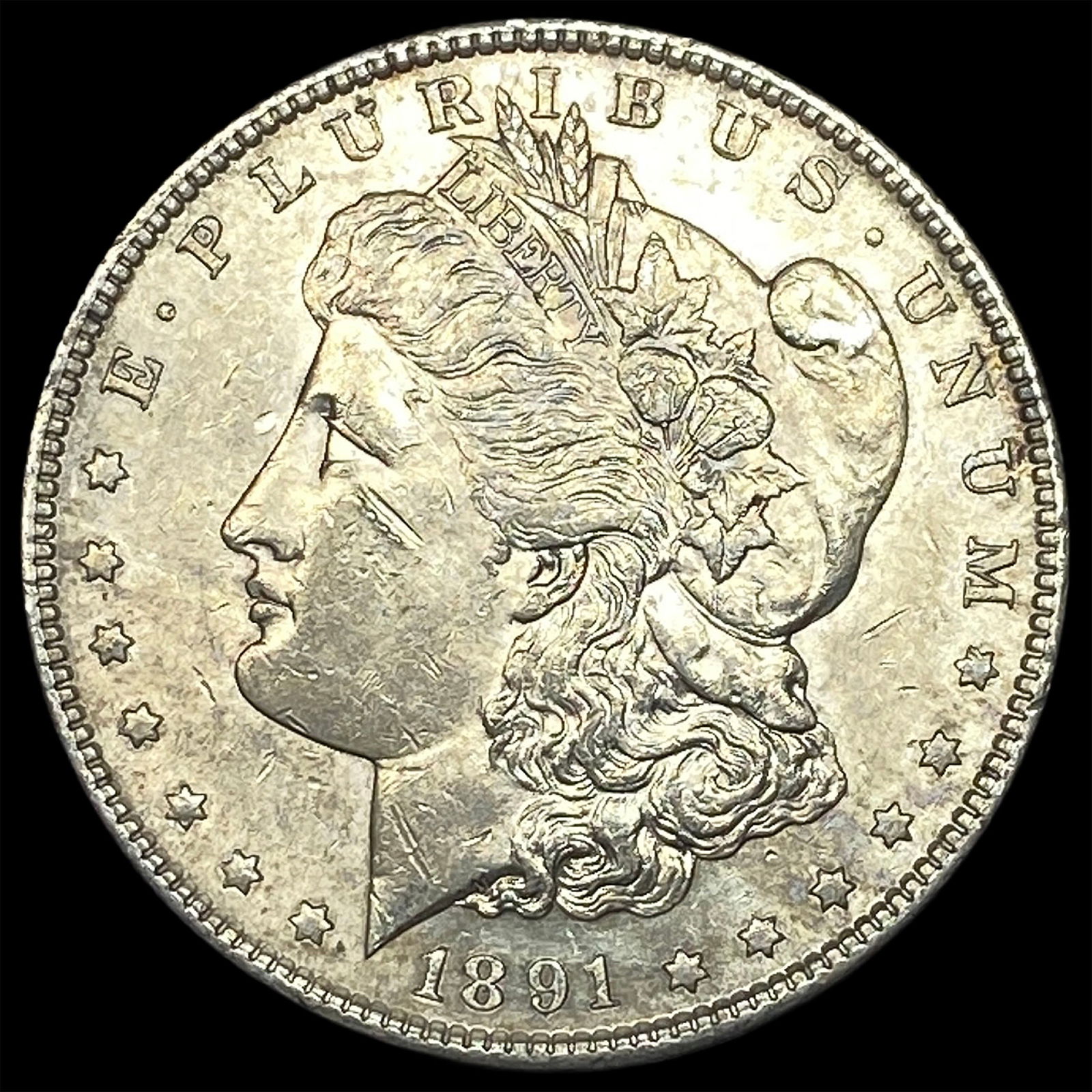 1891-S Silver Morgan Dollar UNCIRCULATED: 1891-S Silver Morgan Dollar UNCIRCULATED