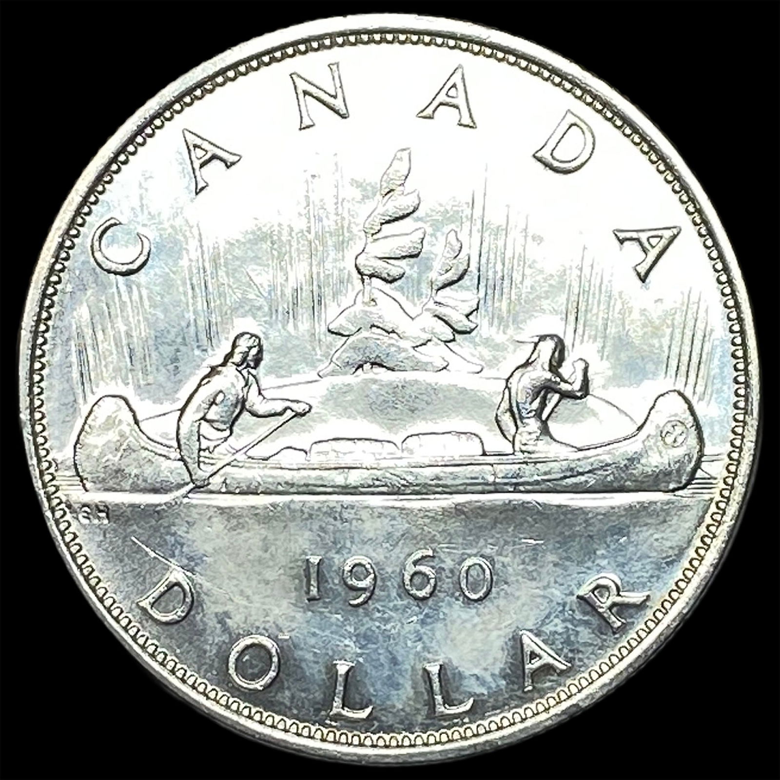 1960 Canada Silver Dollar UNCIRCULATED - 2