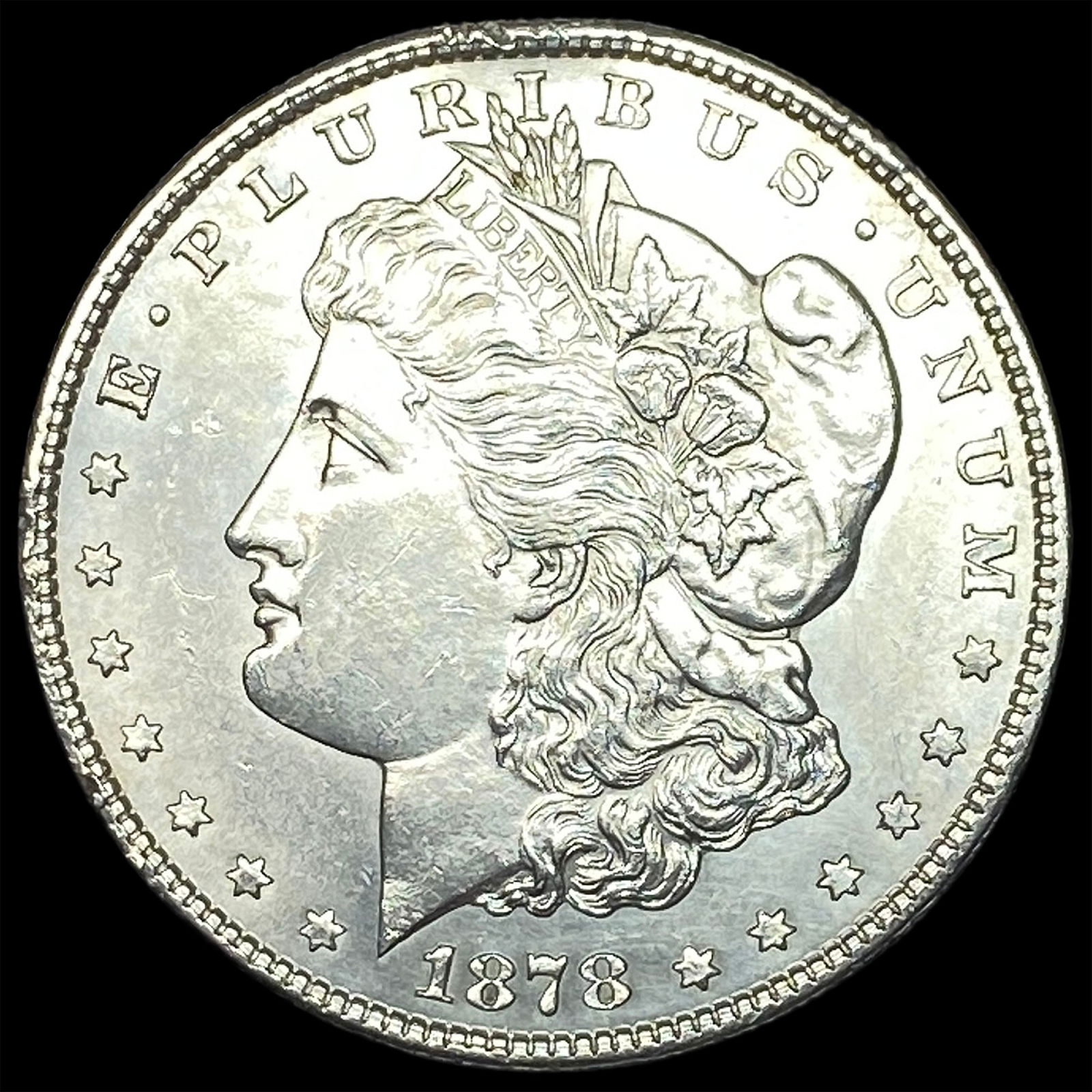 1878-S Silver Morgan Dollar HIGH GRADE: 1878-S Silver Morgan Dollar HIGH GRADE