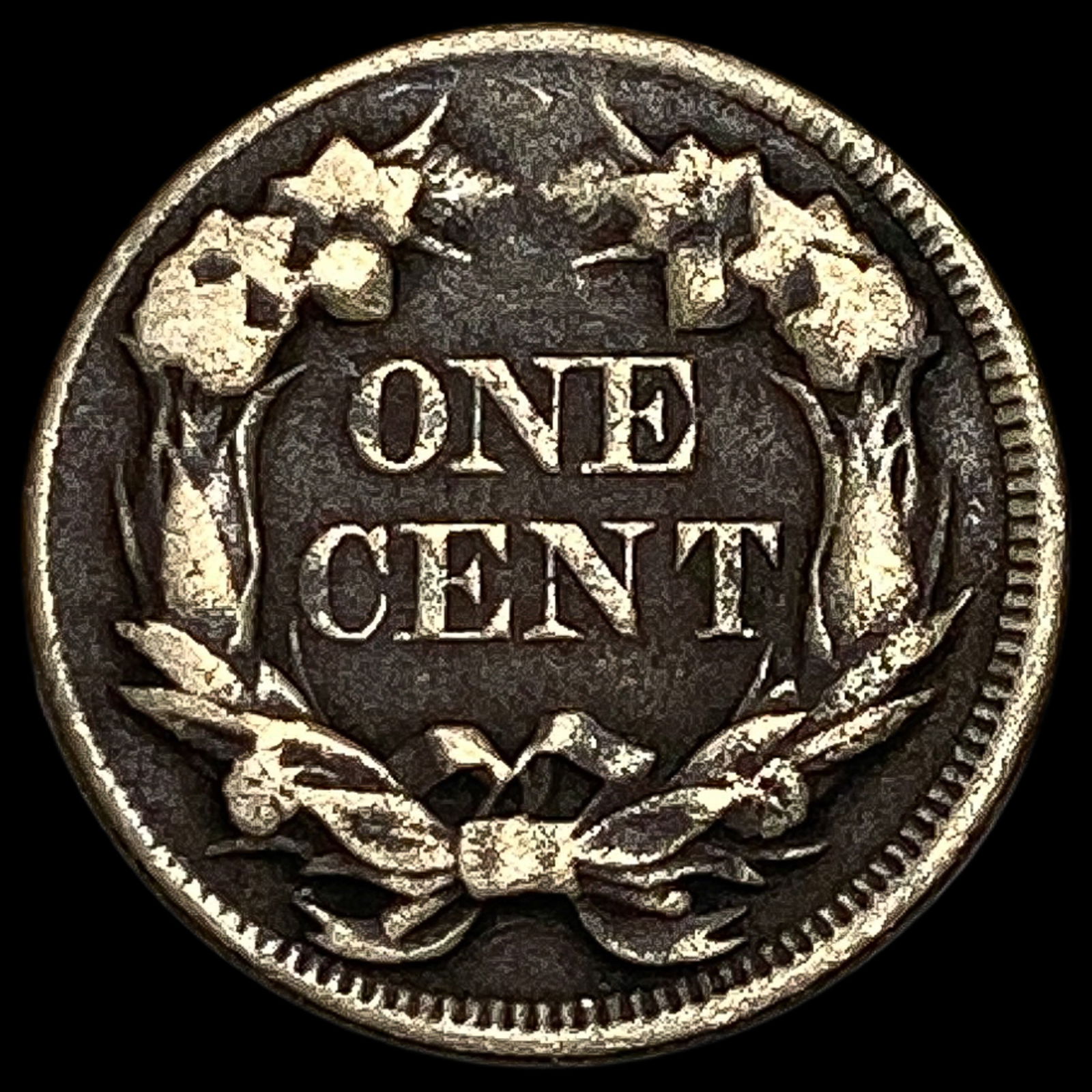 1857 Flying Eagle Cent NICELY CIRCULATED - 2