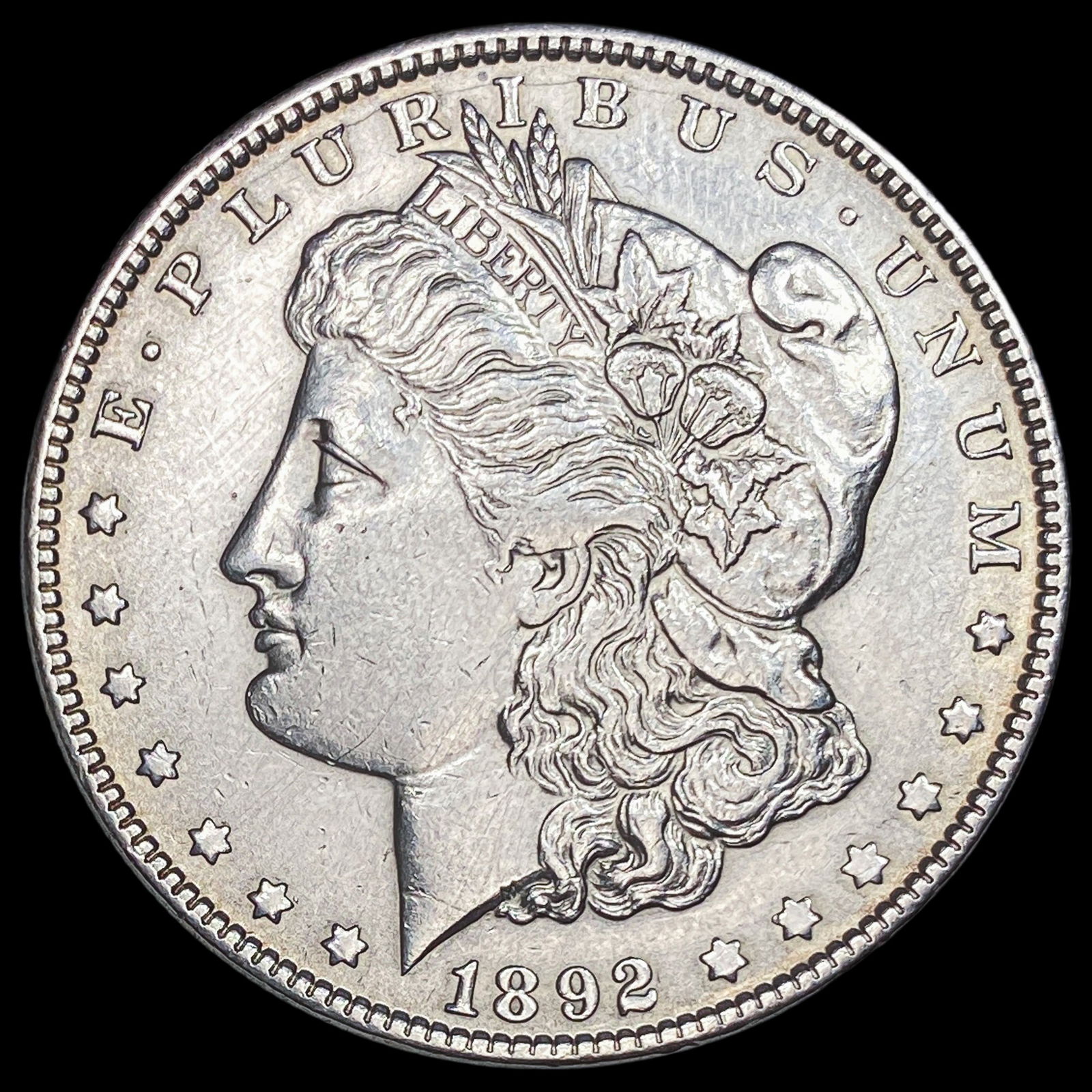 1892 Silver Morgan Dollar CLOSELY UNCIRCULATED (1 of 2)