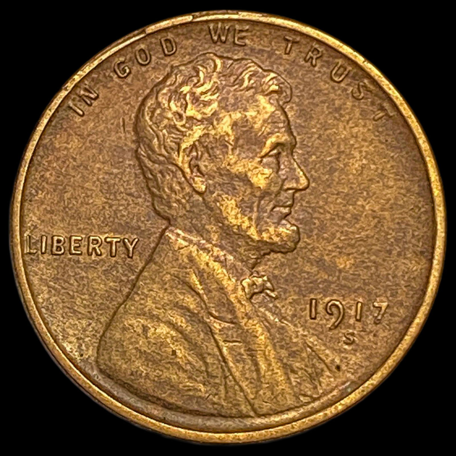 1917-S Lincoln Wheat Cent UNCIRCULATED (1 of 2)