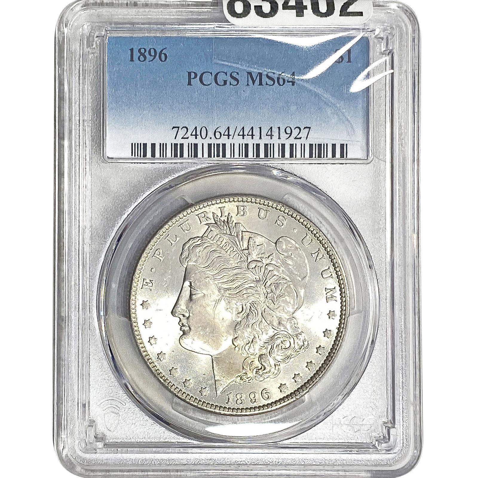 1896 Morgan Silver Dollar PCGS MS64 (1 of 2)