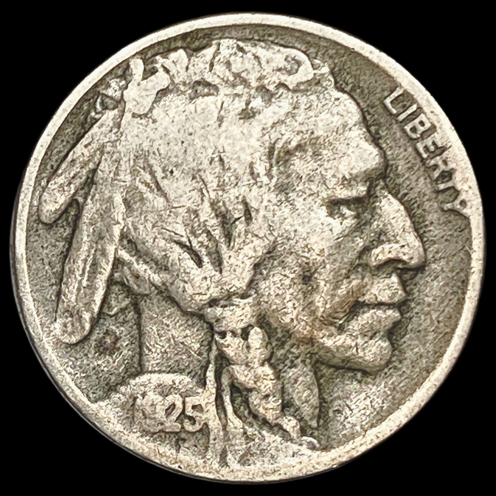1925-D Buffalo Nickel LIGHTLY CIRCULATED (1 of 2)