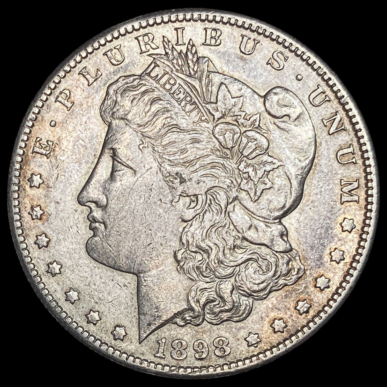 1898-S Silver Morgan Dollar CLOSELY UNCIRCULATED: 1898-S Silver Morgan Dollar CLOSELY UNCIRCULATED