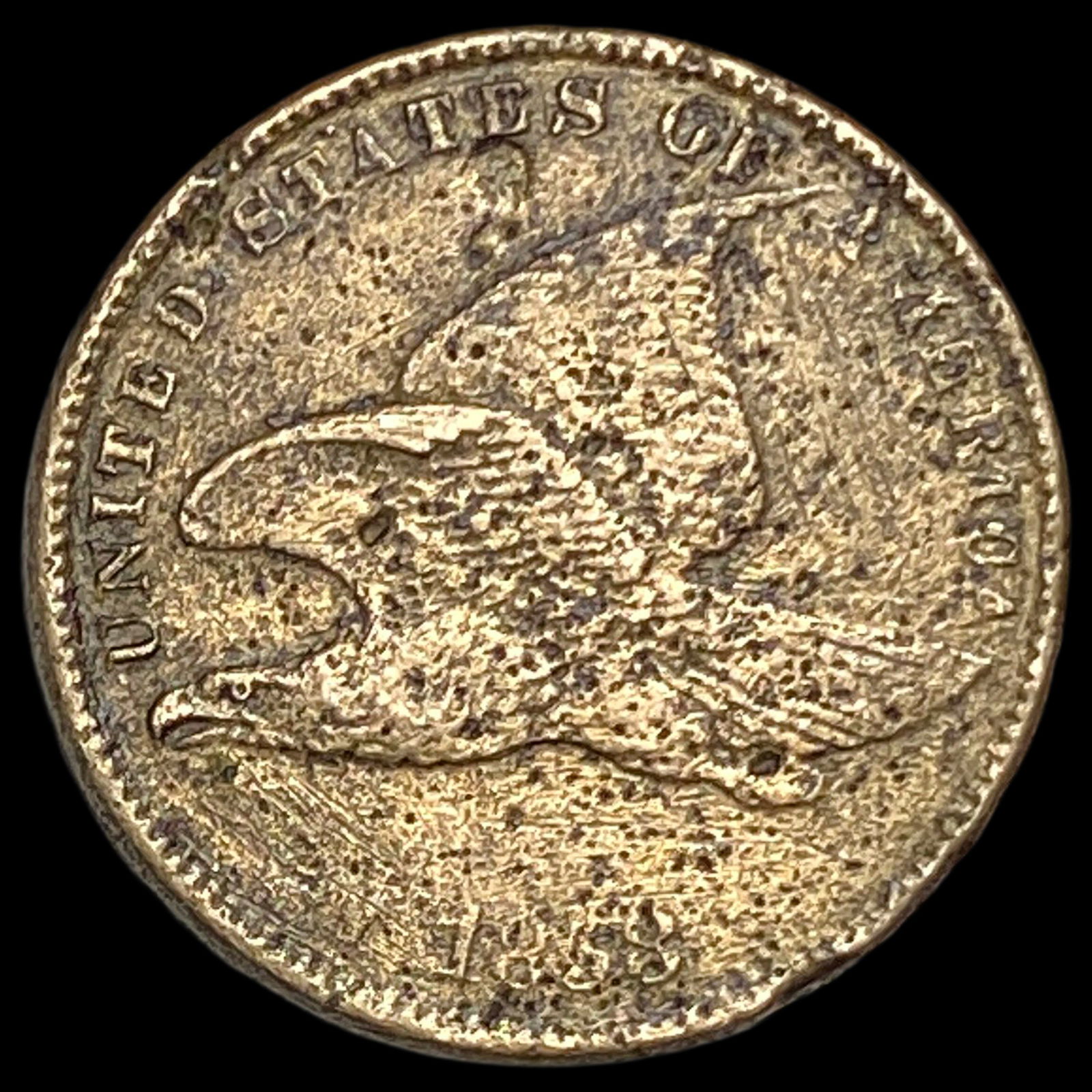 1858 Flying Eagle Cent HIGH GRADE (1 of 2)
