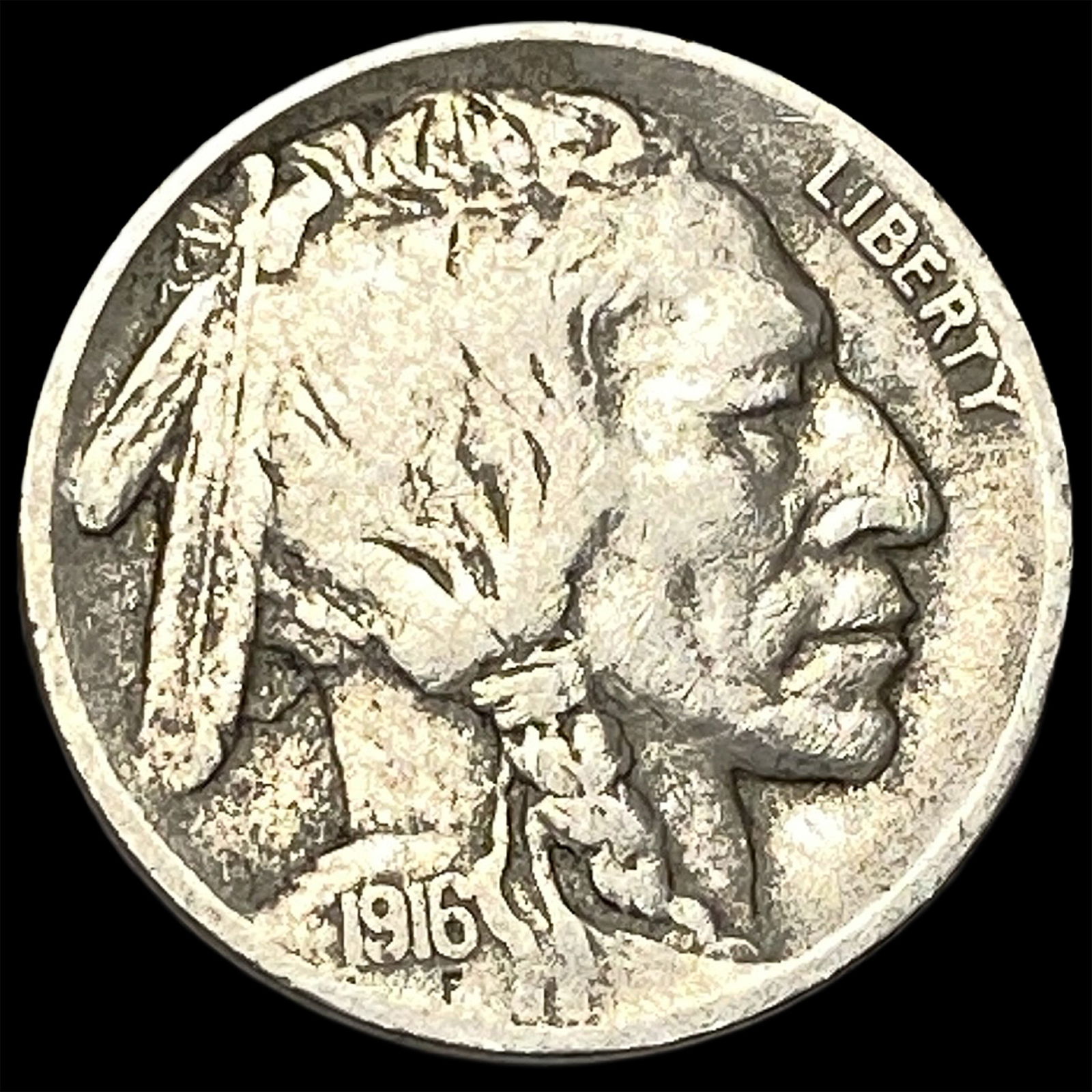 1916-S Buffalo Nickel LIGHTLY CIRCULATED (1 of 2)