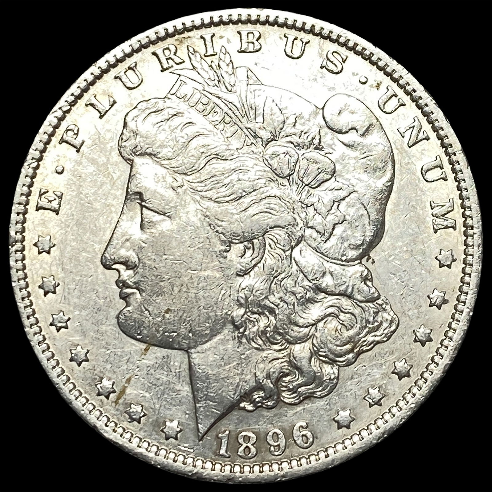 1896-O Silver Morgan Dollar NEARLY UNCIRCULATED: 1896-O Silver Morgan Dollar NEARLY UNCIRCULATED