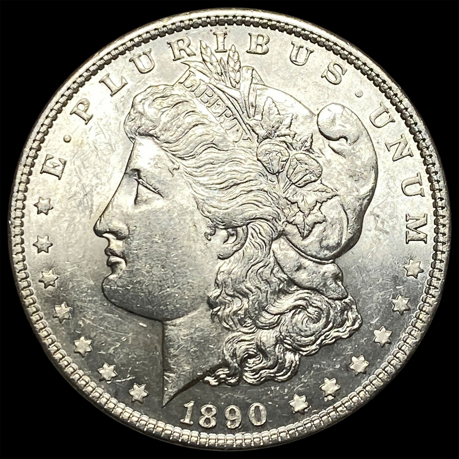 1890 Morgan Silver Dollar CHOICE BU: 1890 Morgan Silver Dollar CHOICE BU