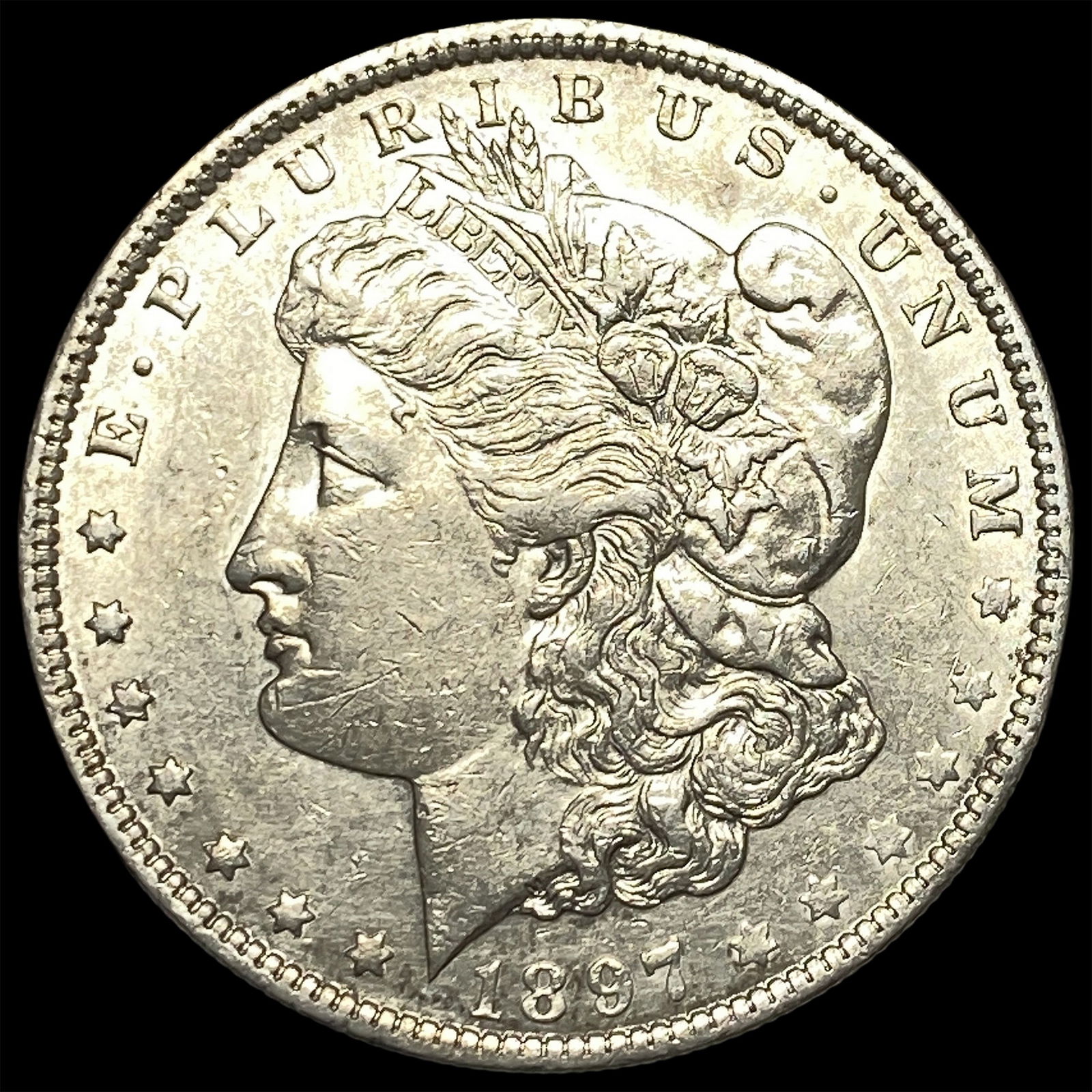 1897-O Silver Morgan Dollar CLOSELY UNCIRCULATED