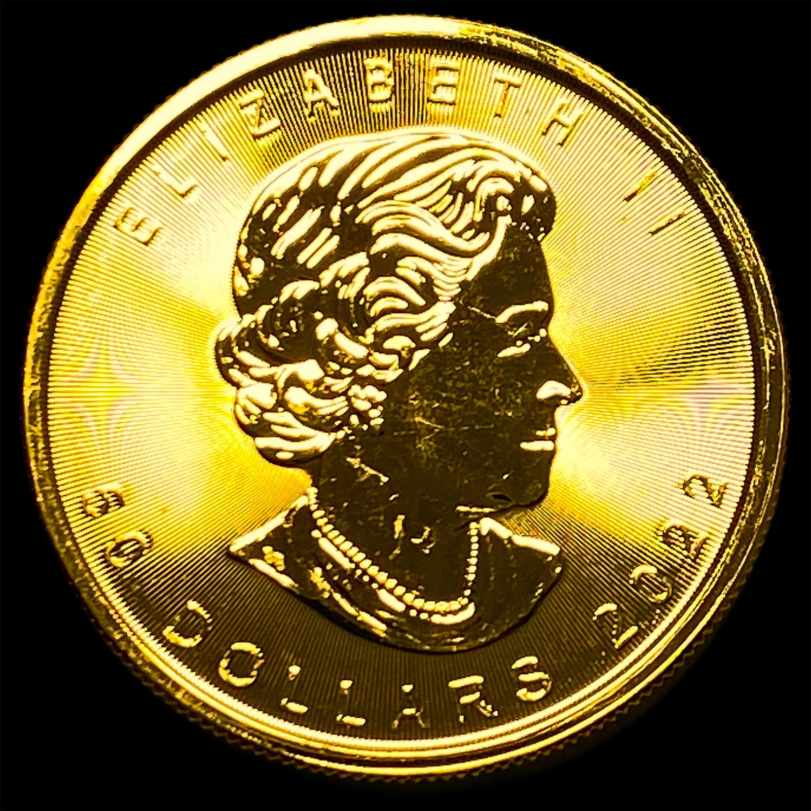 2022 Gold 1oz Canadian $50 SUPERB GEM BU: 2022 Gold 1oz Canadian $50 SUPERB GEM BU