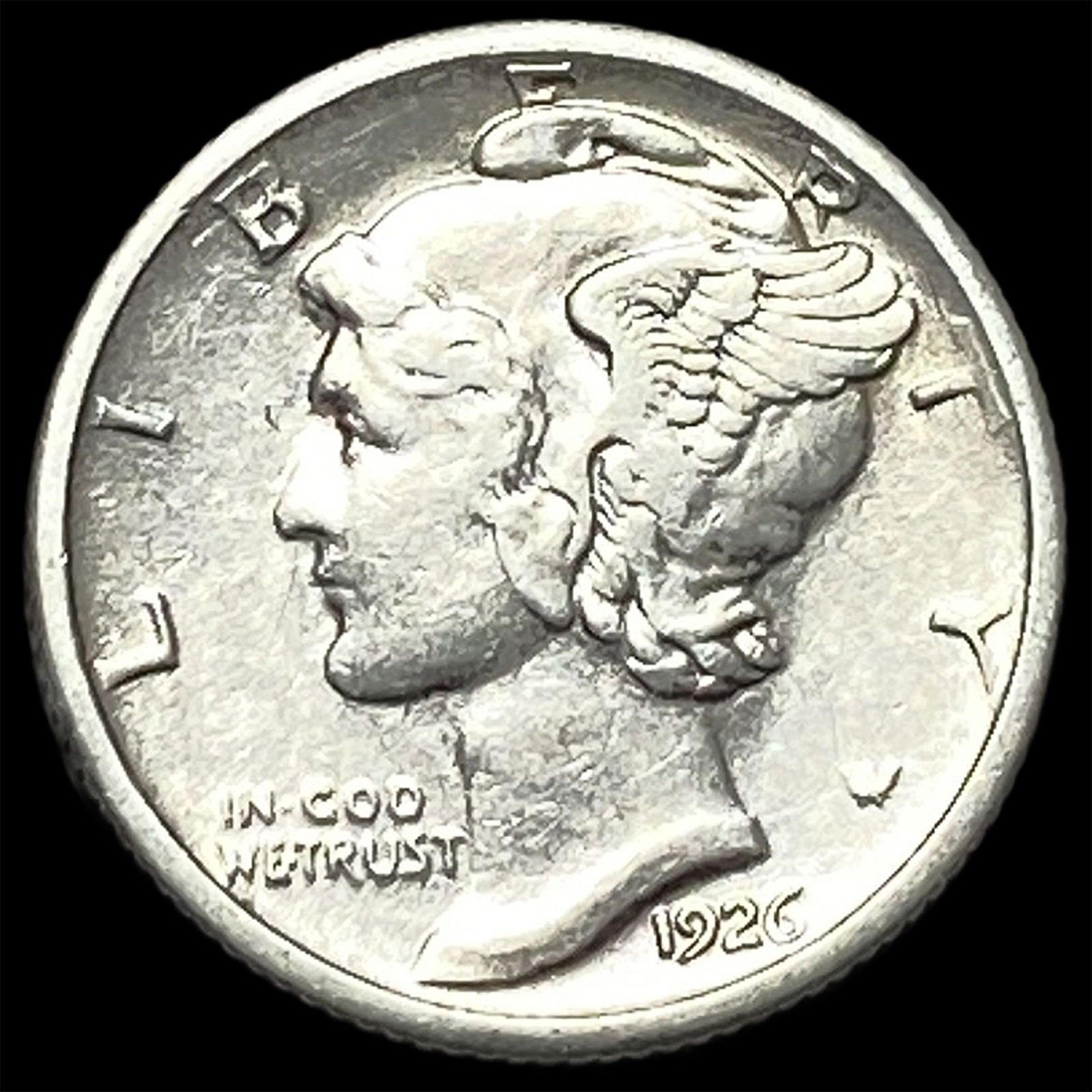 1926-S Silver Mercury Dime CHOICE AU (1 of 2)