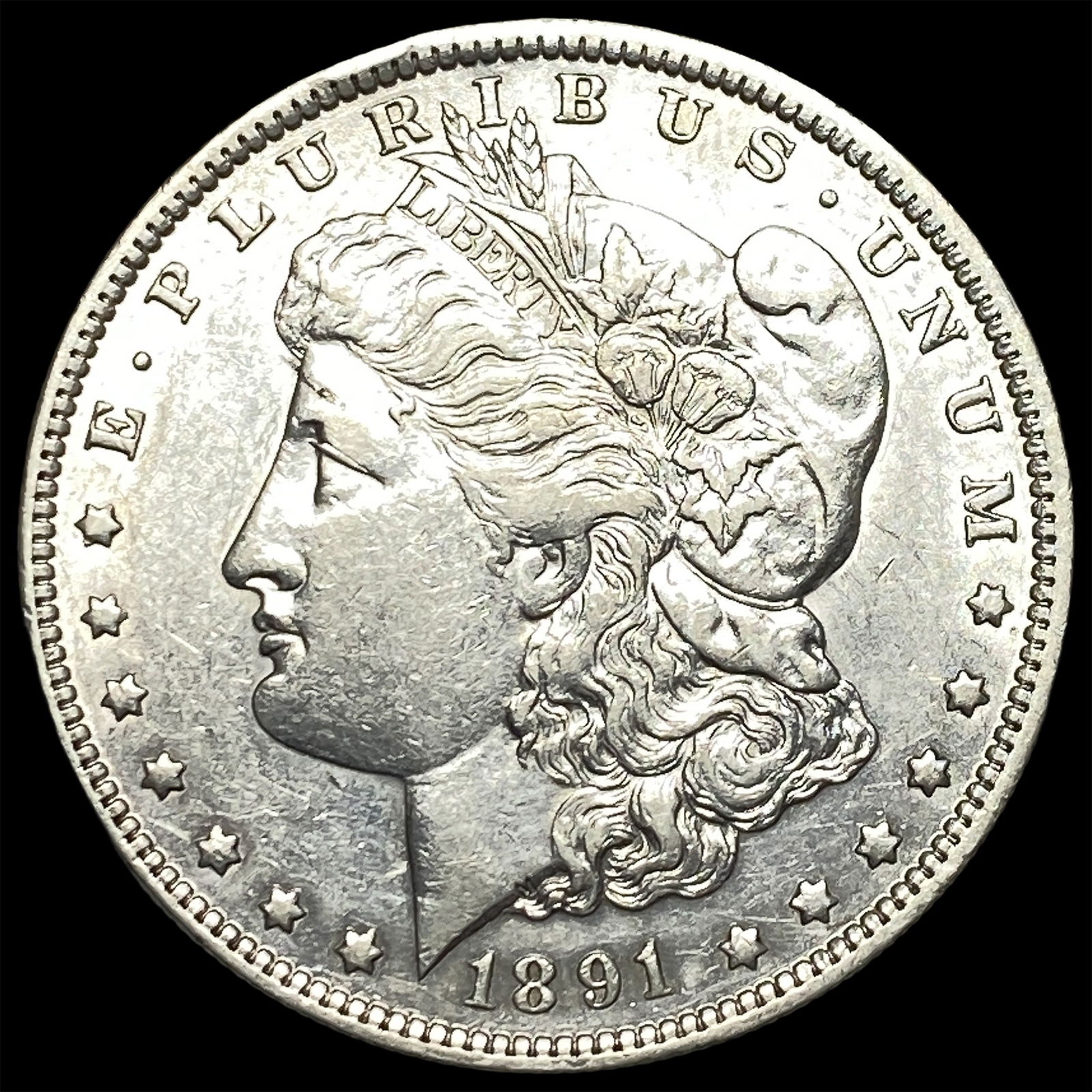 1891-O Silver Morgan Dollar CLOSELY UNCIRCULATED: 1891-O Silver Morgan Dollar CLOSELY UNCIRCULATED