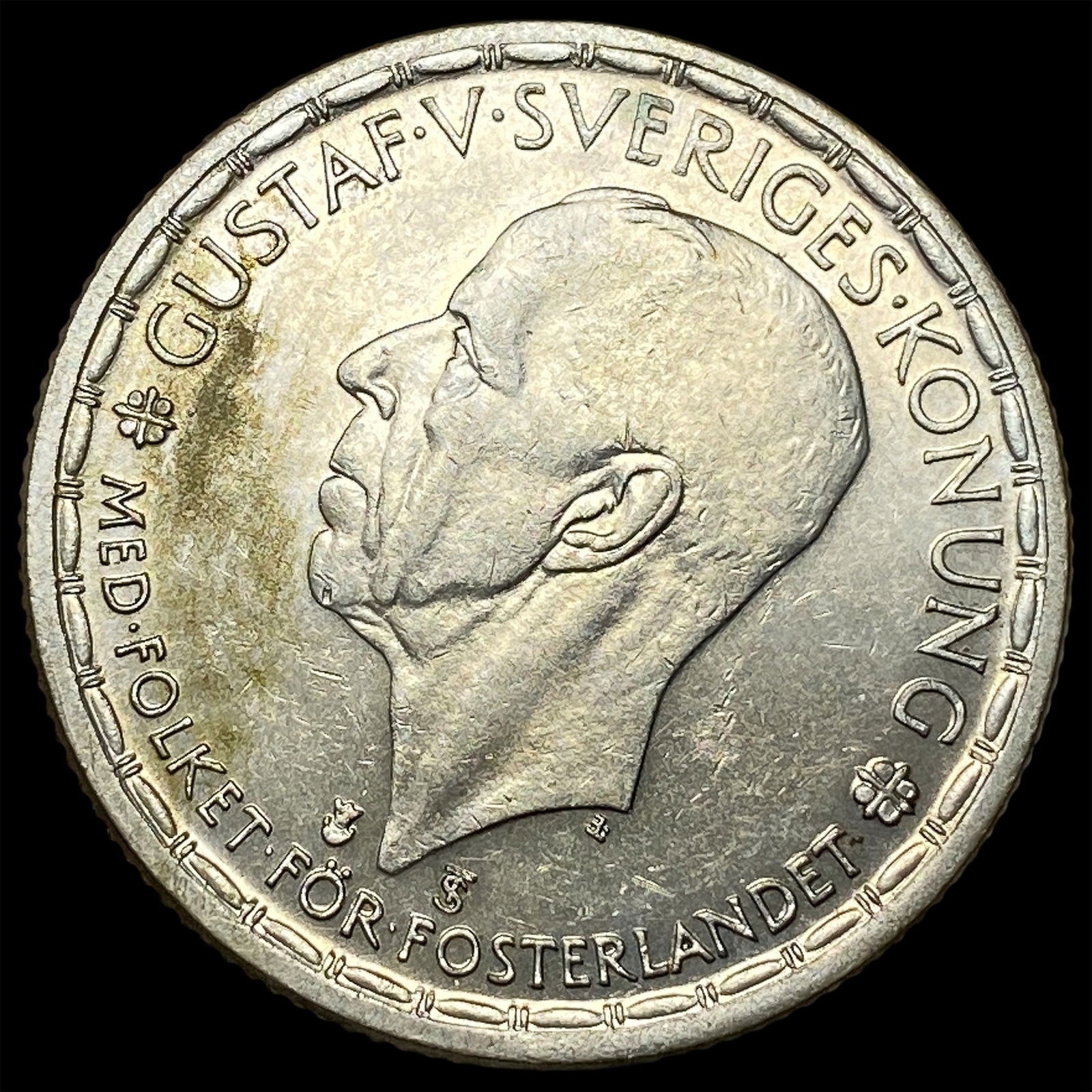 1950 Sweden Silver 2 Kronor UNCIRCULATED (1 of 2)