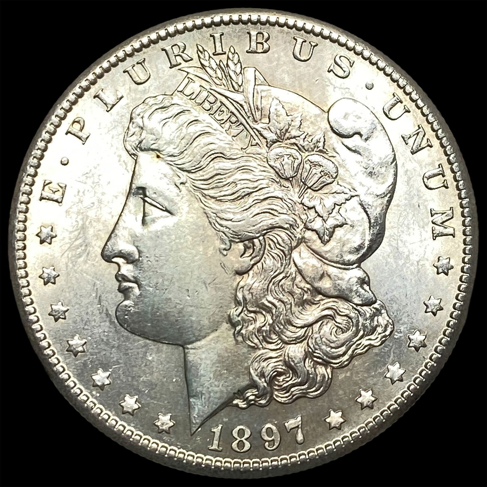 1897-S Silver Morgan Dollar UNCIRCULATED: 1897-S Silver Morgan Dollar UNCIRCULATED