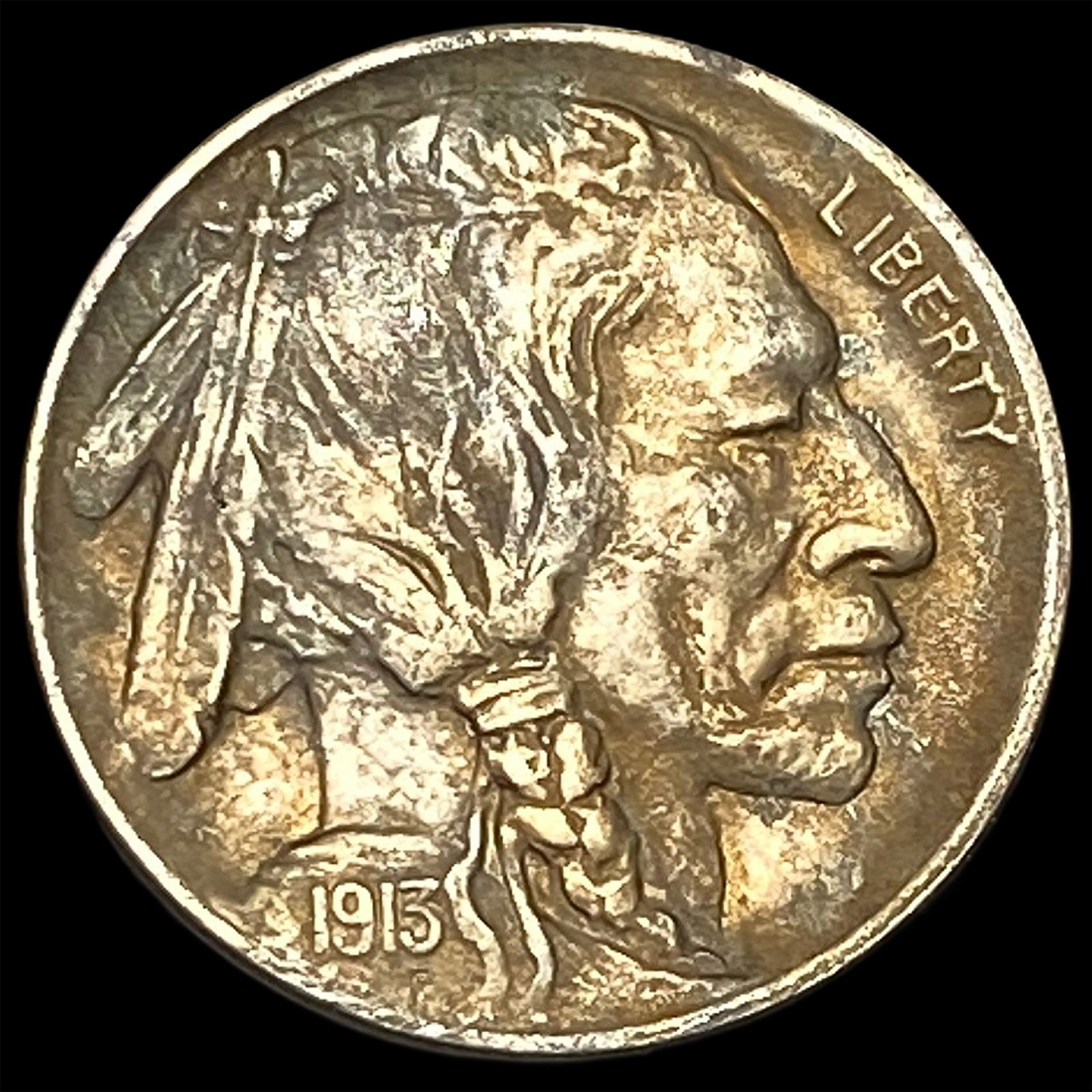 1913 Type 1 Buffalo Nickel UNCIRCULATED: 1913 Type 1 Buffalo Nickel UNCIRCULATED