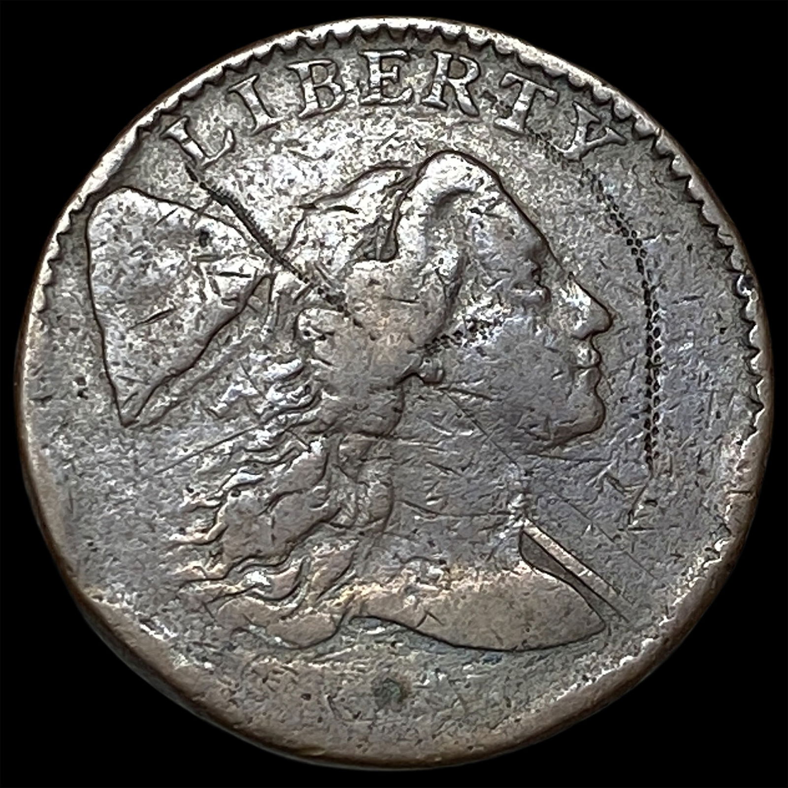 1793-1796 Liberty Cap Large Cent NICELY CIRCULATED: 1793-1796 Liberty Cap Large Cent NICELY CIRCULATED