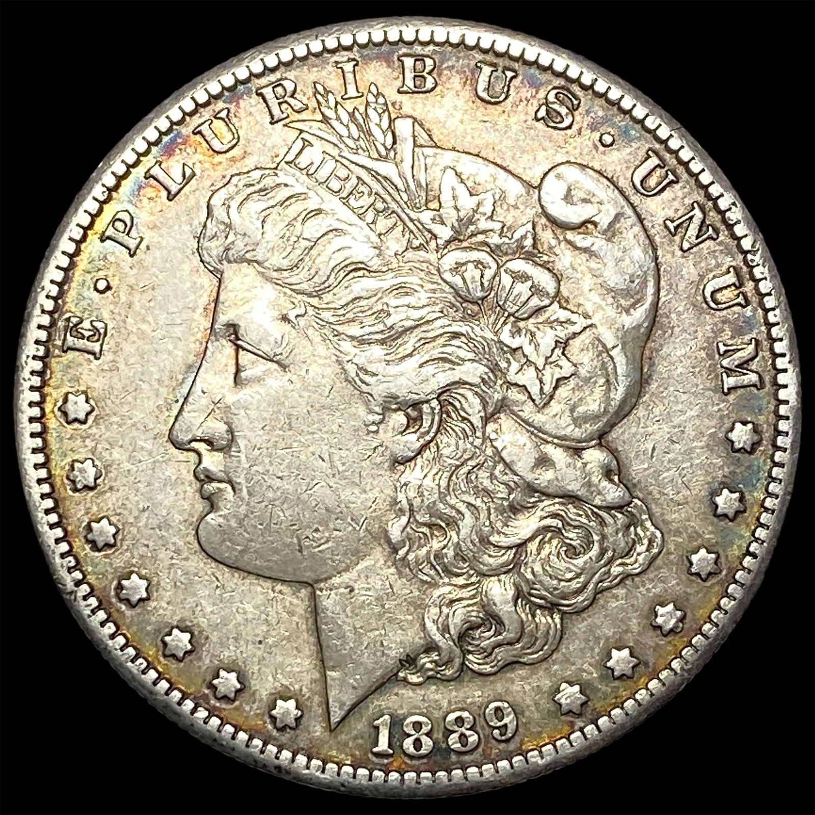 1889 Silver Morgan Dollar CLOSELY UNCIRCULATED: 1889 Silver Morgan Dollar CLOSELY UNCIRCULATED