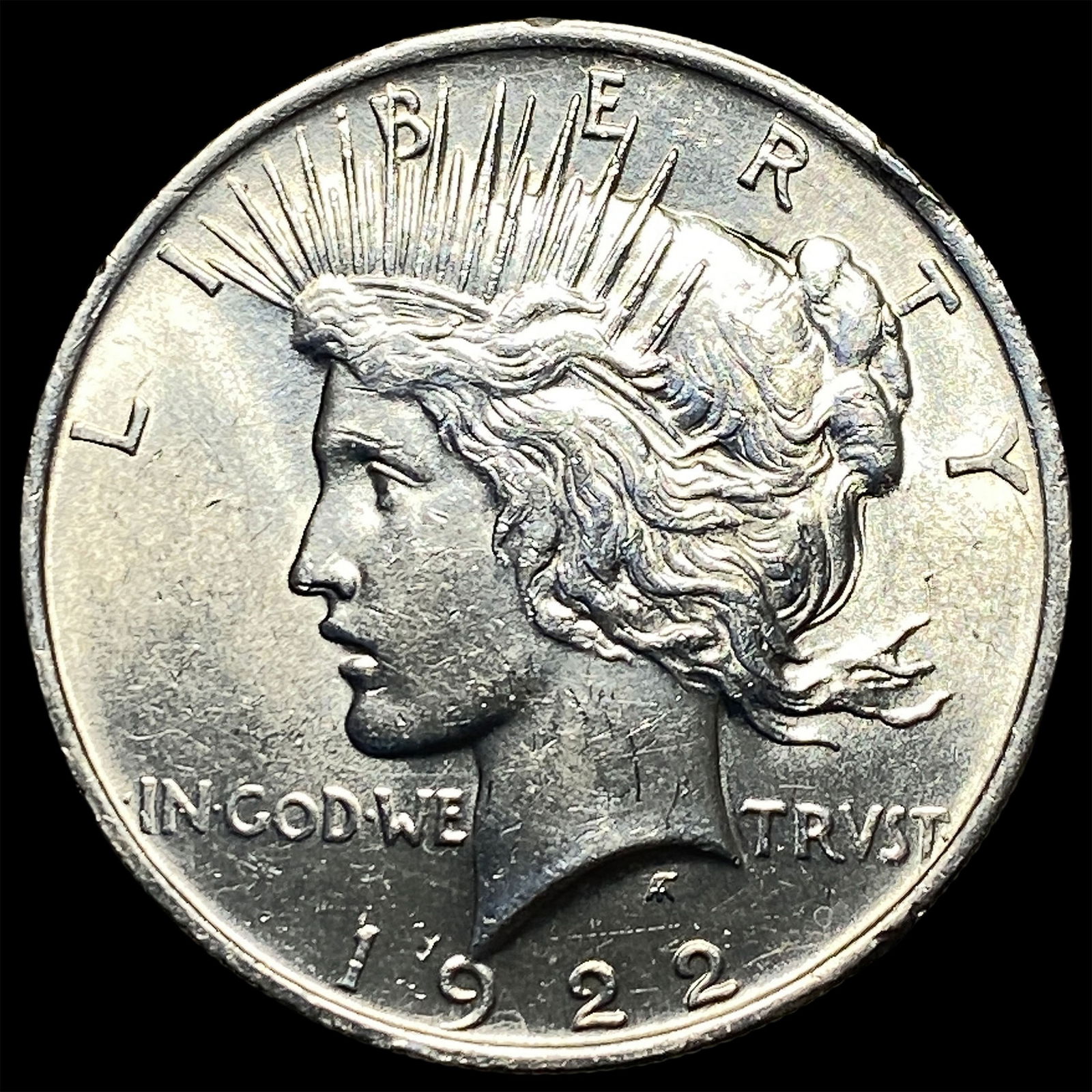 1922 Silver Peace Dollar UNCIRCULATED: 1922 Silver Peace Dollar UNCIRCULATED