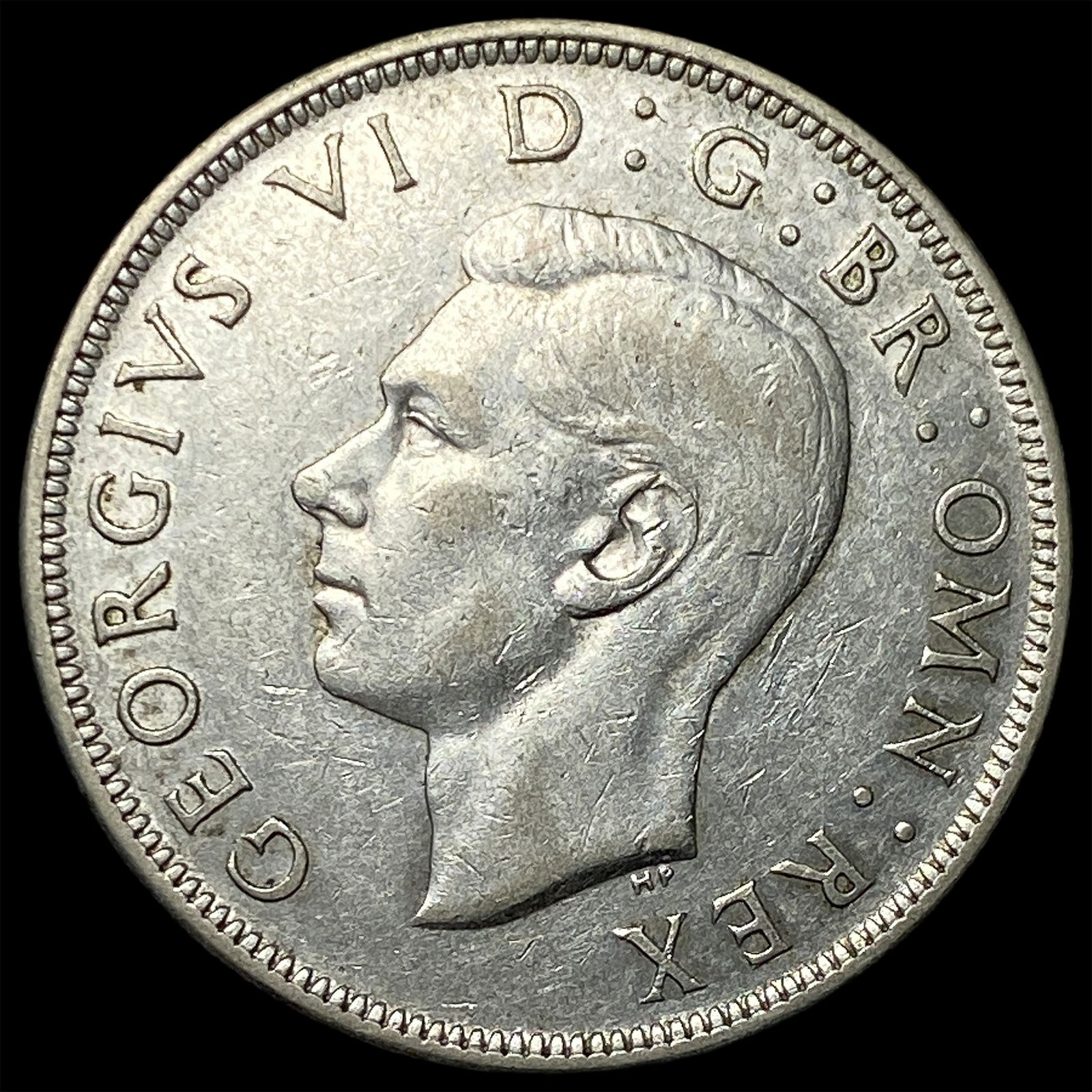 1946 G. Britain Silver Half Crown UNCIRCULATED: 1946 G. Britain Silver Half Crown UNCIRCULATED