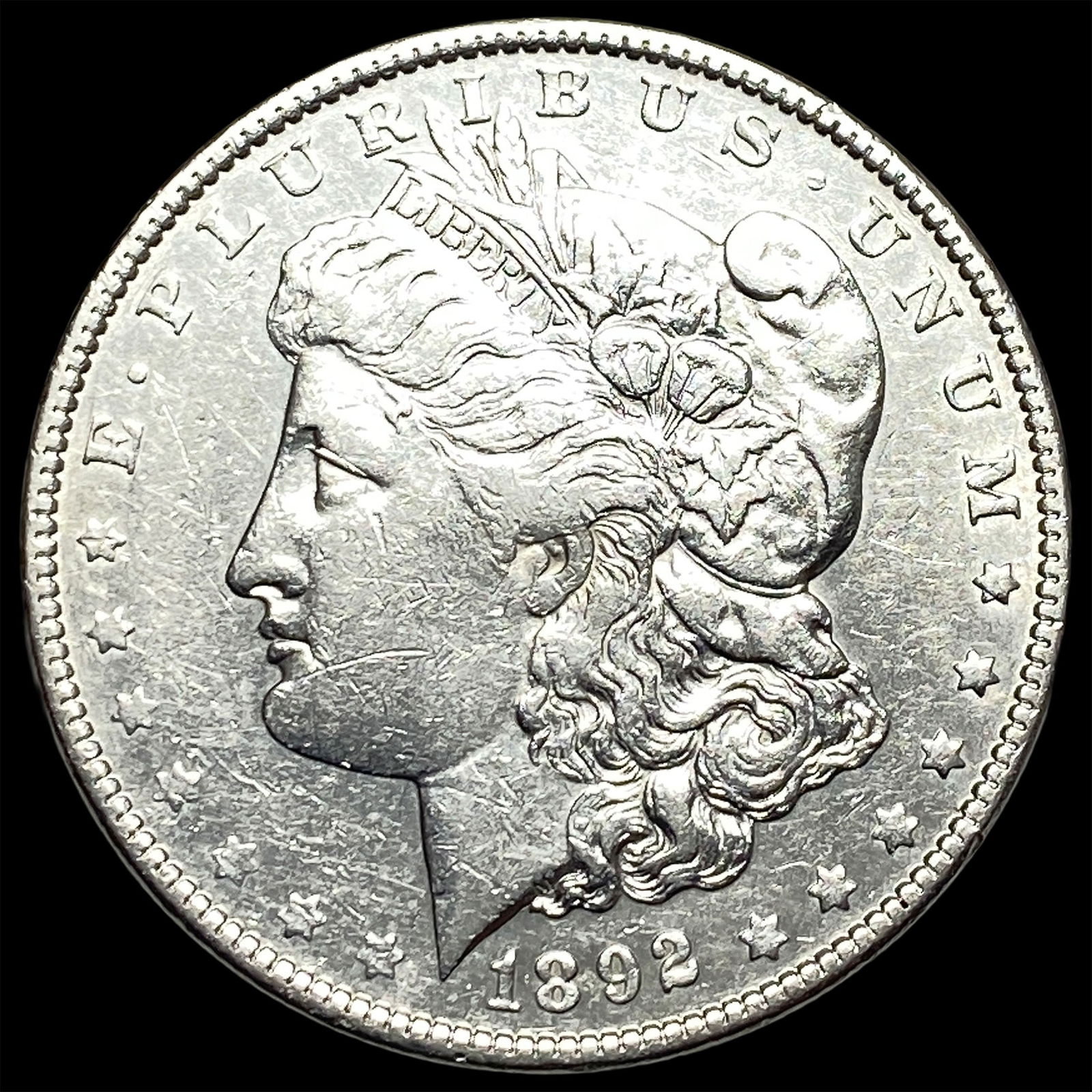 1892-O Silver Morgan Dollar NEARLY UNCIRCULATED: 1892-O Silver Morgan Dollar NEARLY UNCIRCULATED