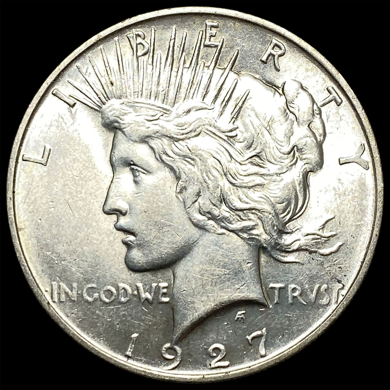1927 Peace Silver Dollar CHOICE BU (1 of 2)