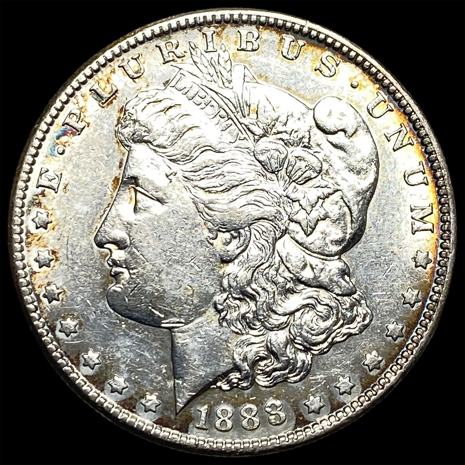 1885-S Silver Morgan Dollar CLOSELY UNCIRCULATED (1 of 2)