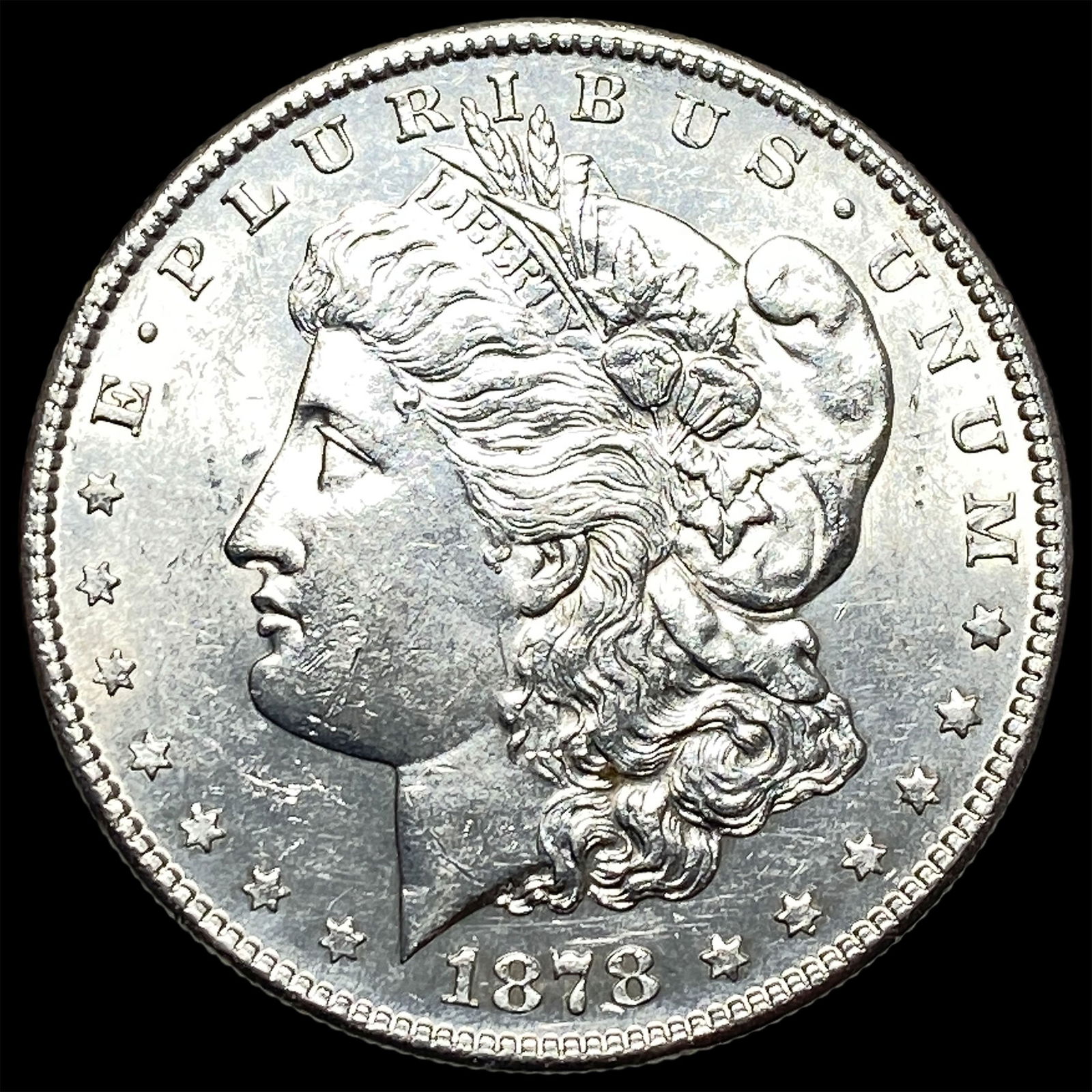 1878-S Silver Morgan Dollar UNCIRCULATED: 1878-S Silver Morgan Dollar UNCIRCULATED
