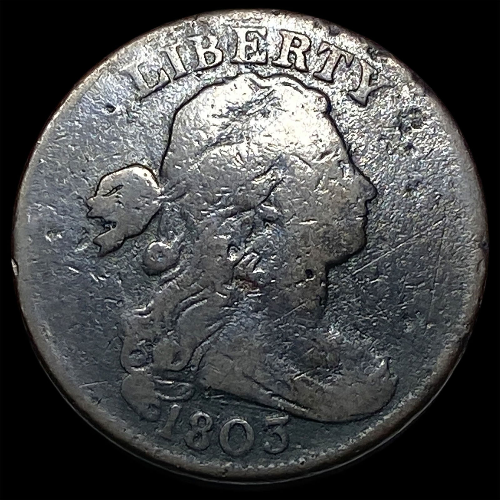 1803 Draped Bust Large Cent NICELY CIRCULATED (1 of 2)