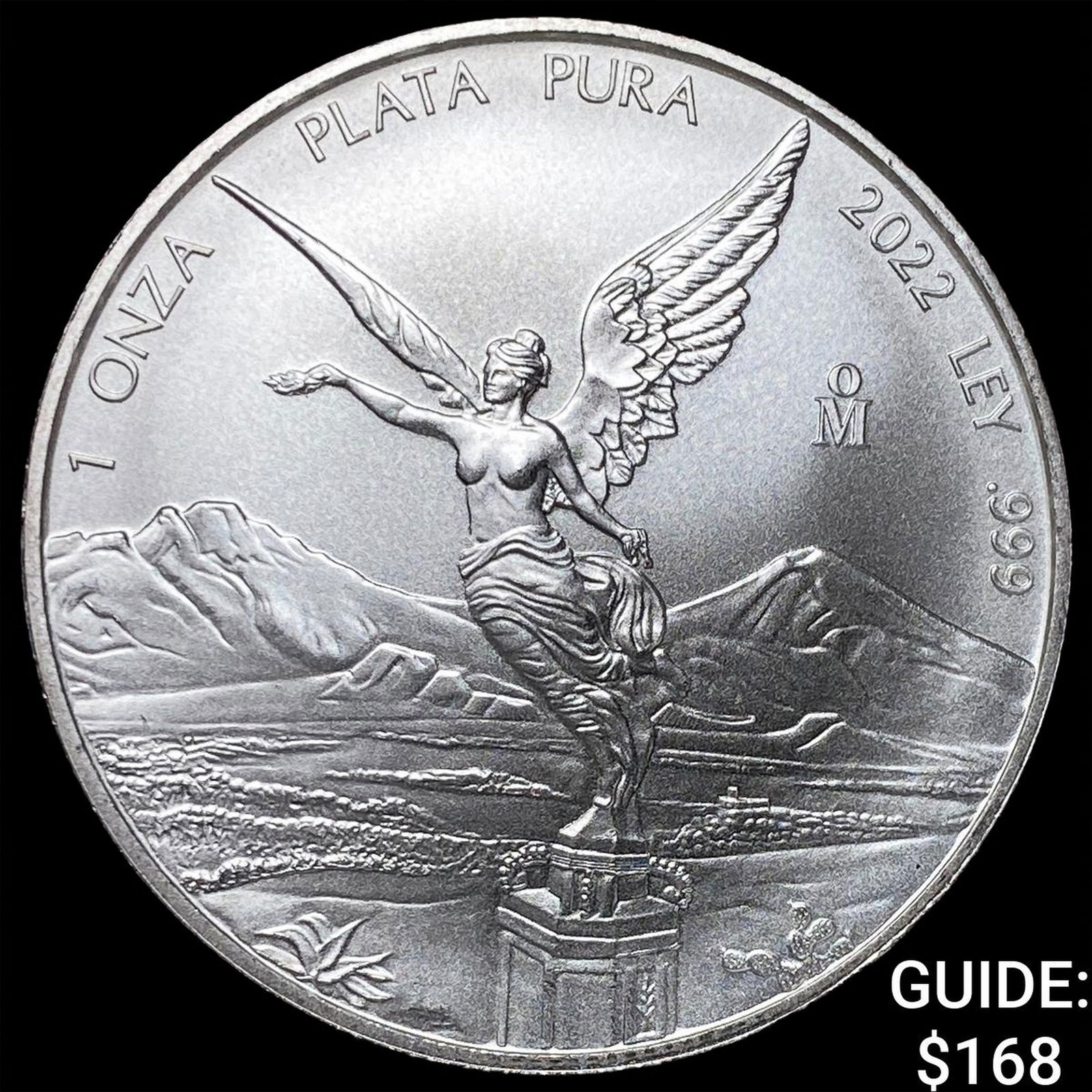 2022 Siver Un Onza Libertad GEM BU: 2022 Siver Un Onza Libertad GEM BU