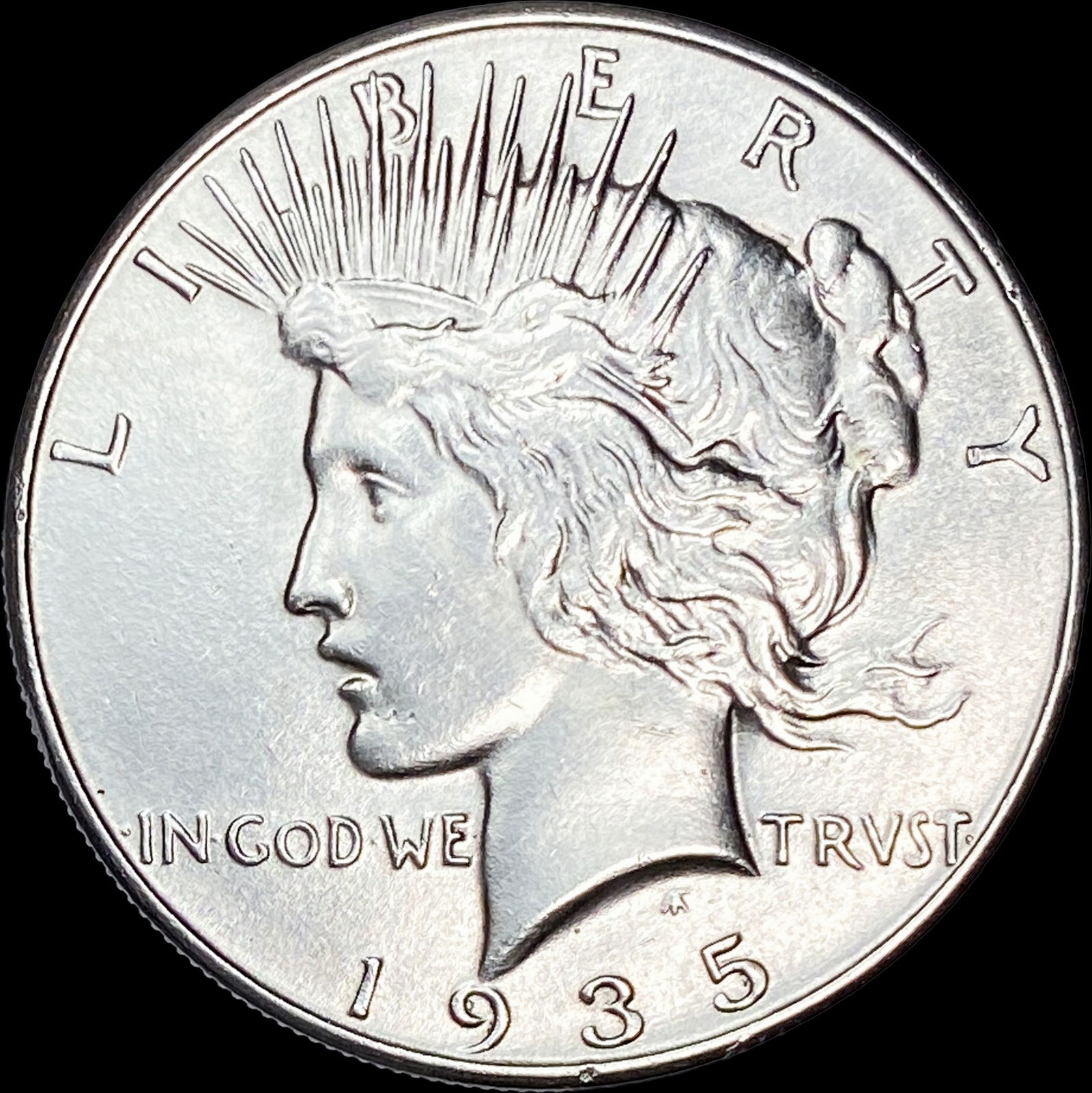 1935 Silver Peace Dollar UNCIRCULATED: 1935 Silver Peace Dollar UNCIRCULATED